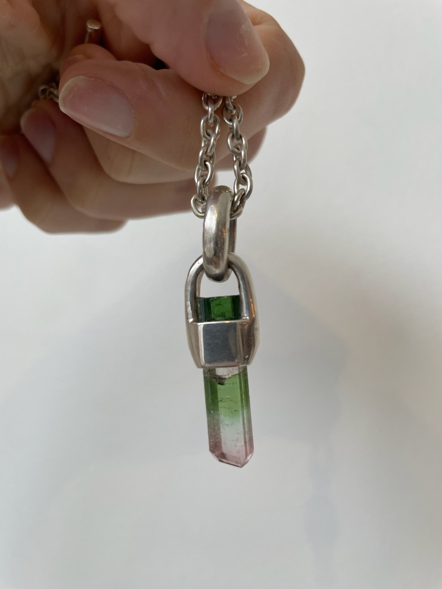 parts of 4 elbalite talisman necklace
