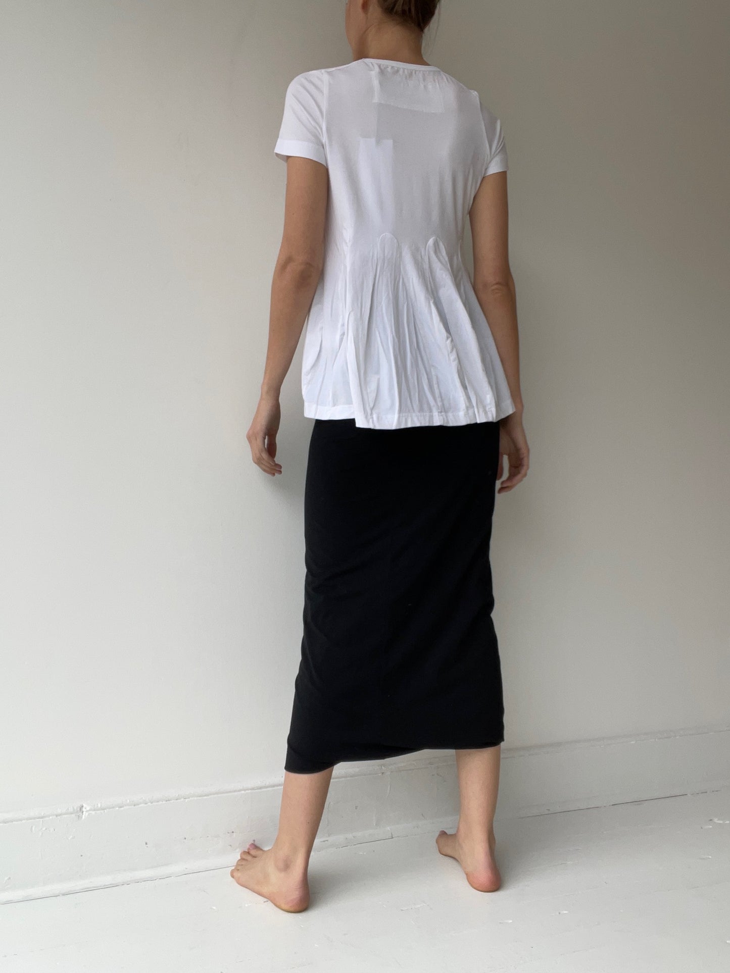 rundholz black label white tone tee