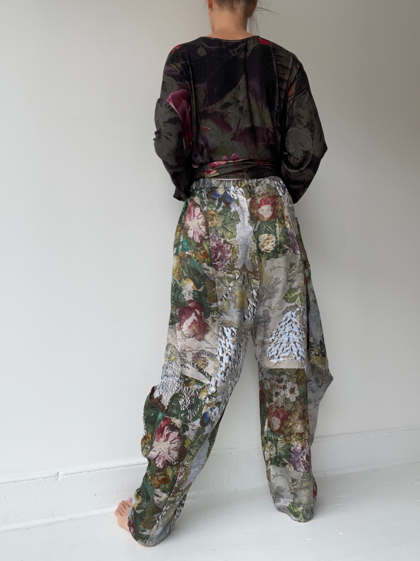 barbara bologna print bubble pants
