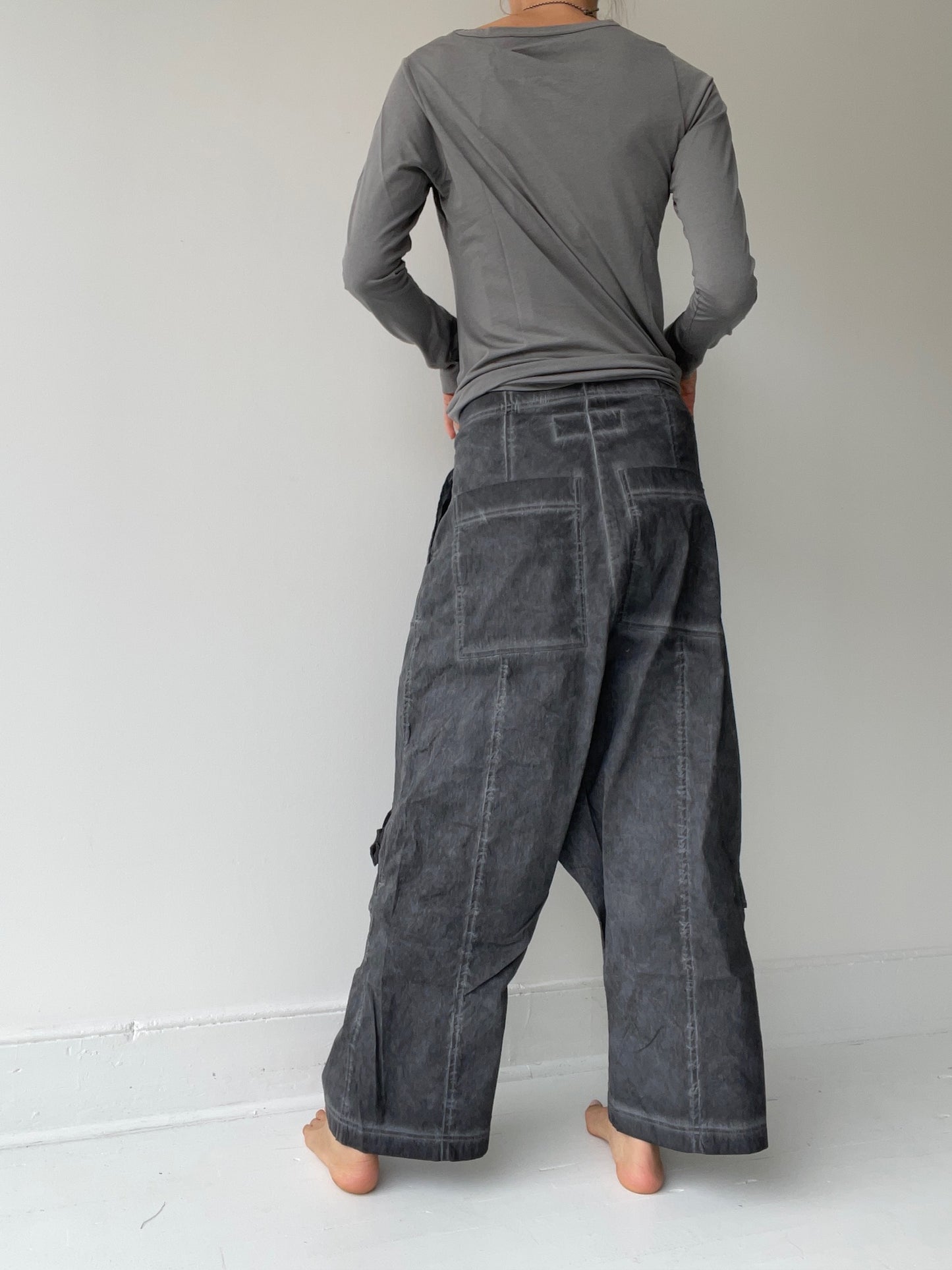 rundholz dip wide pull on pants