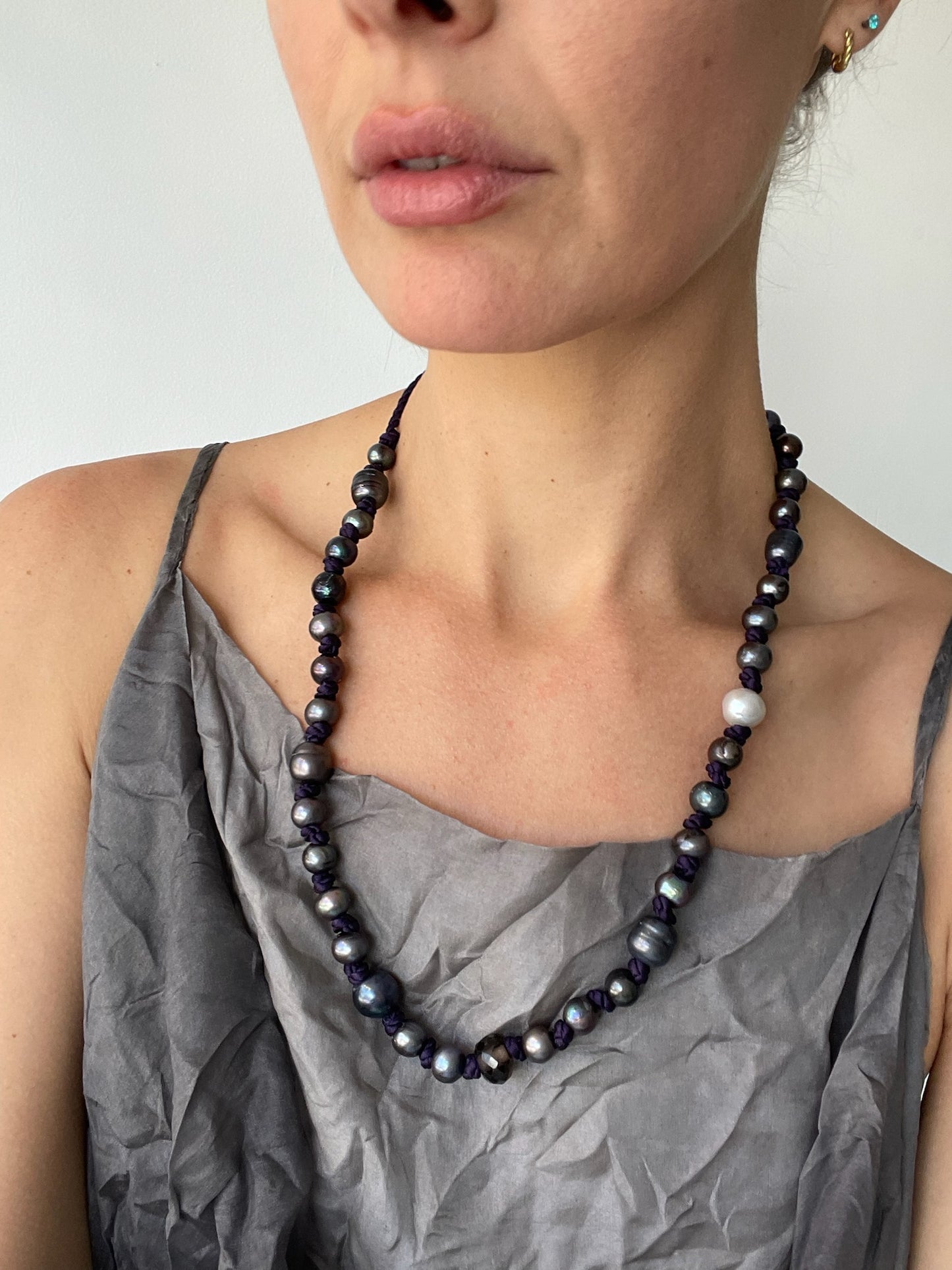 kundo purple necklace