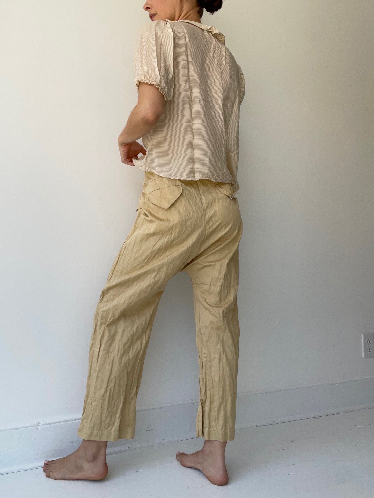 sula french painting pants