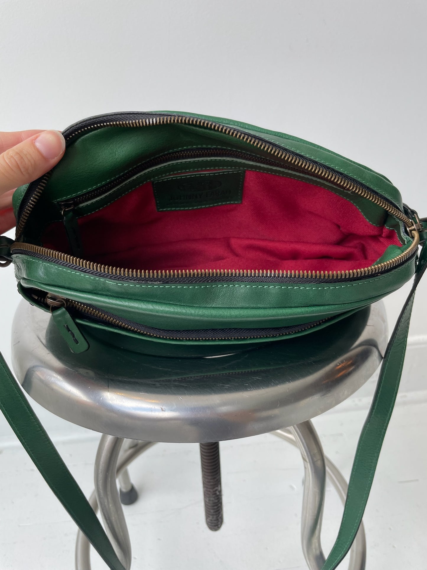 johnny farah green vienna bag
