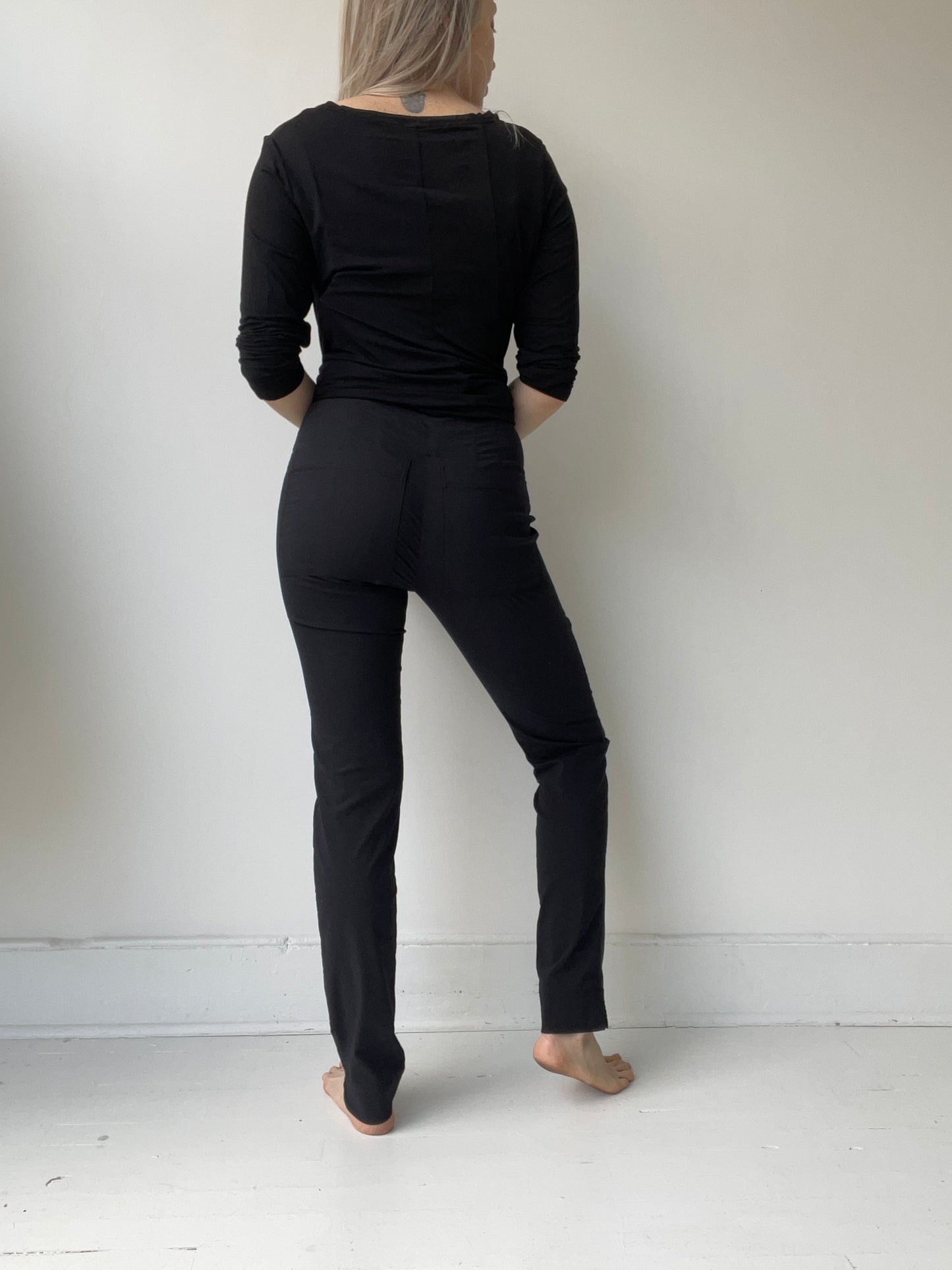 rundholz black label straight leg trouser