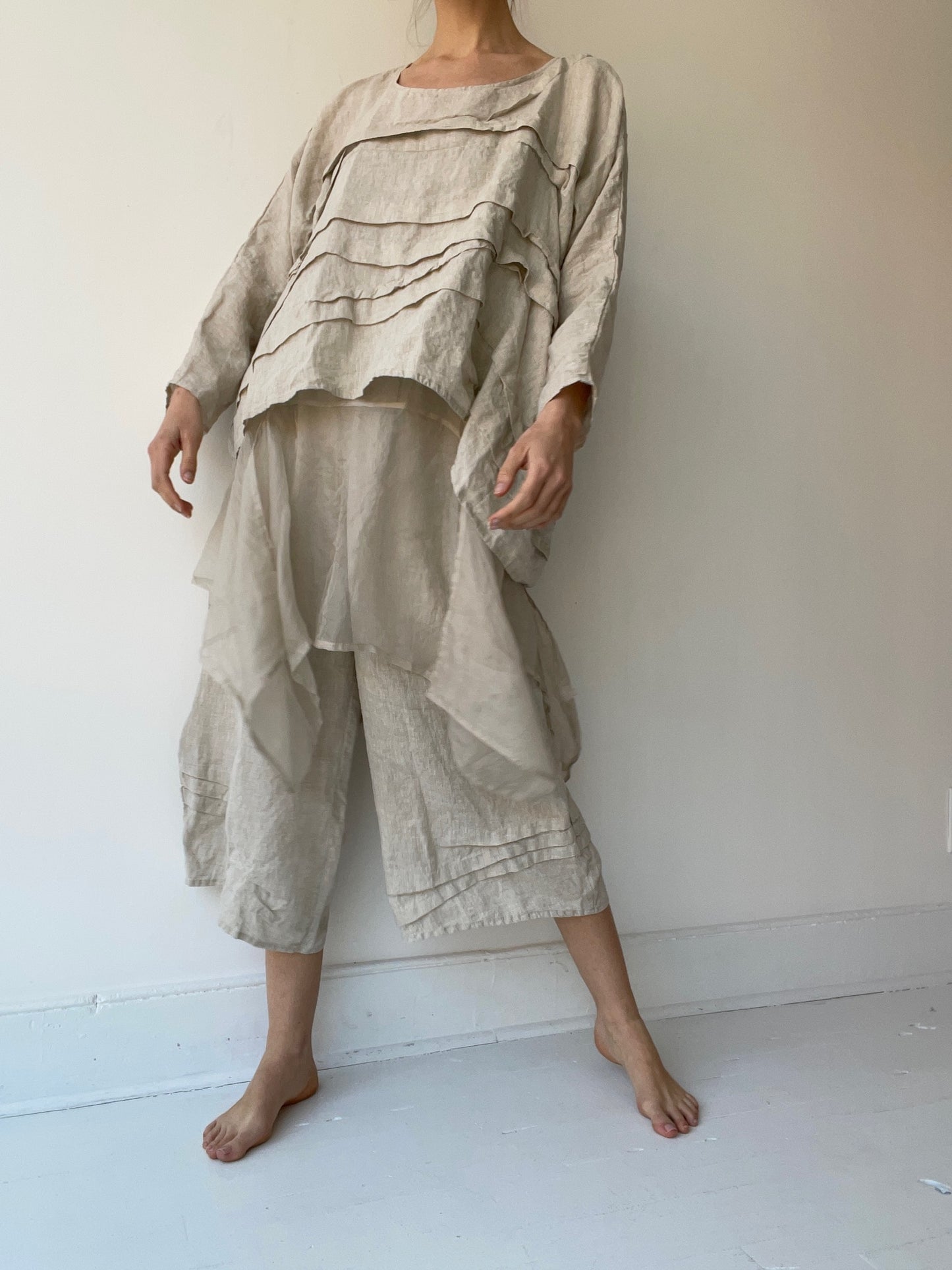 basic detail pants OAT