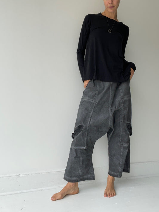 rundholz black label ruff tee BLACK