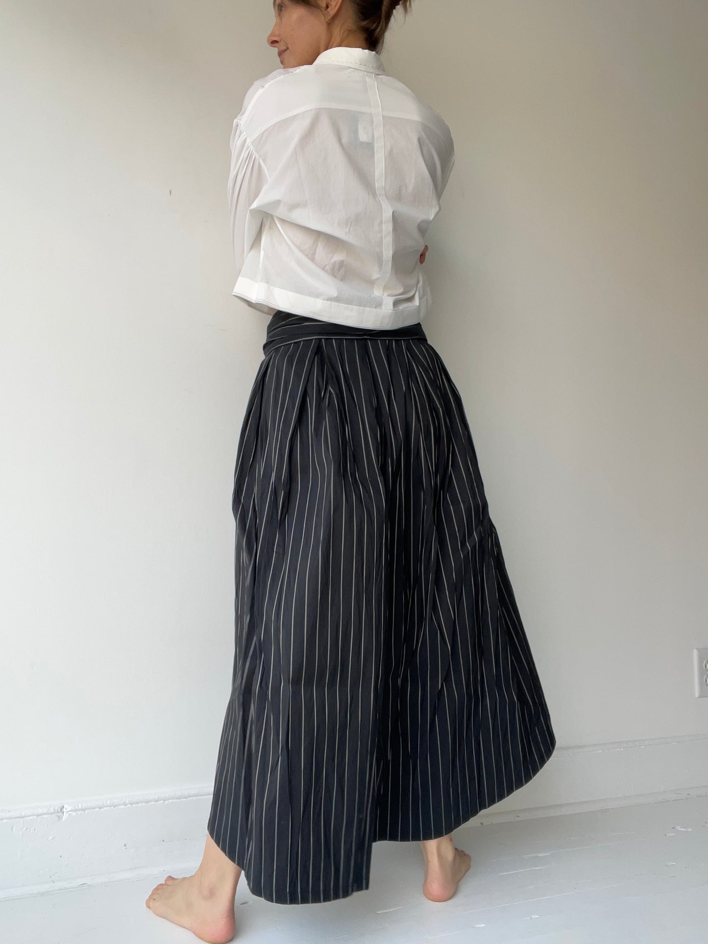 plü stripe skirt