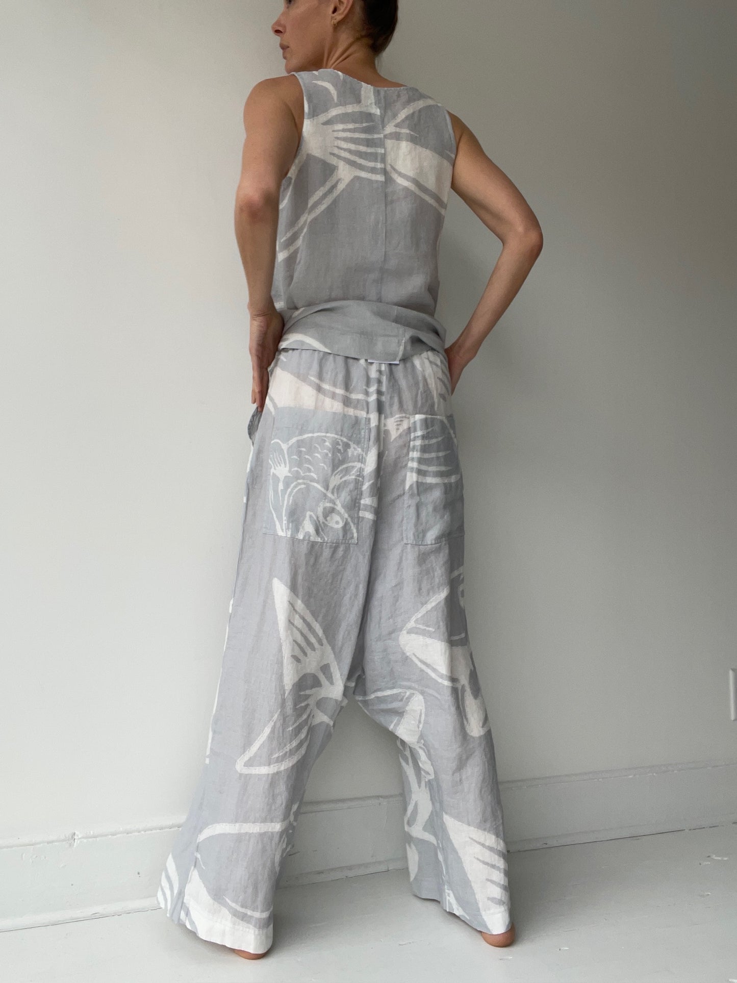 rundholz black label print pants