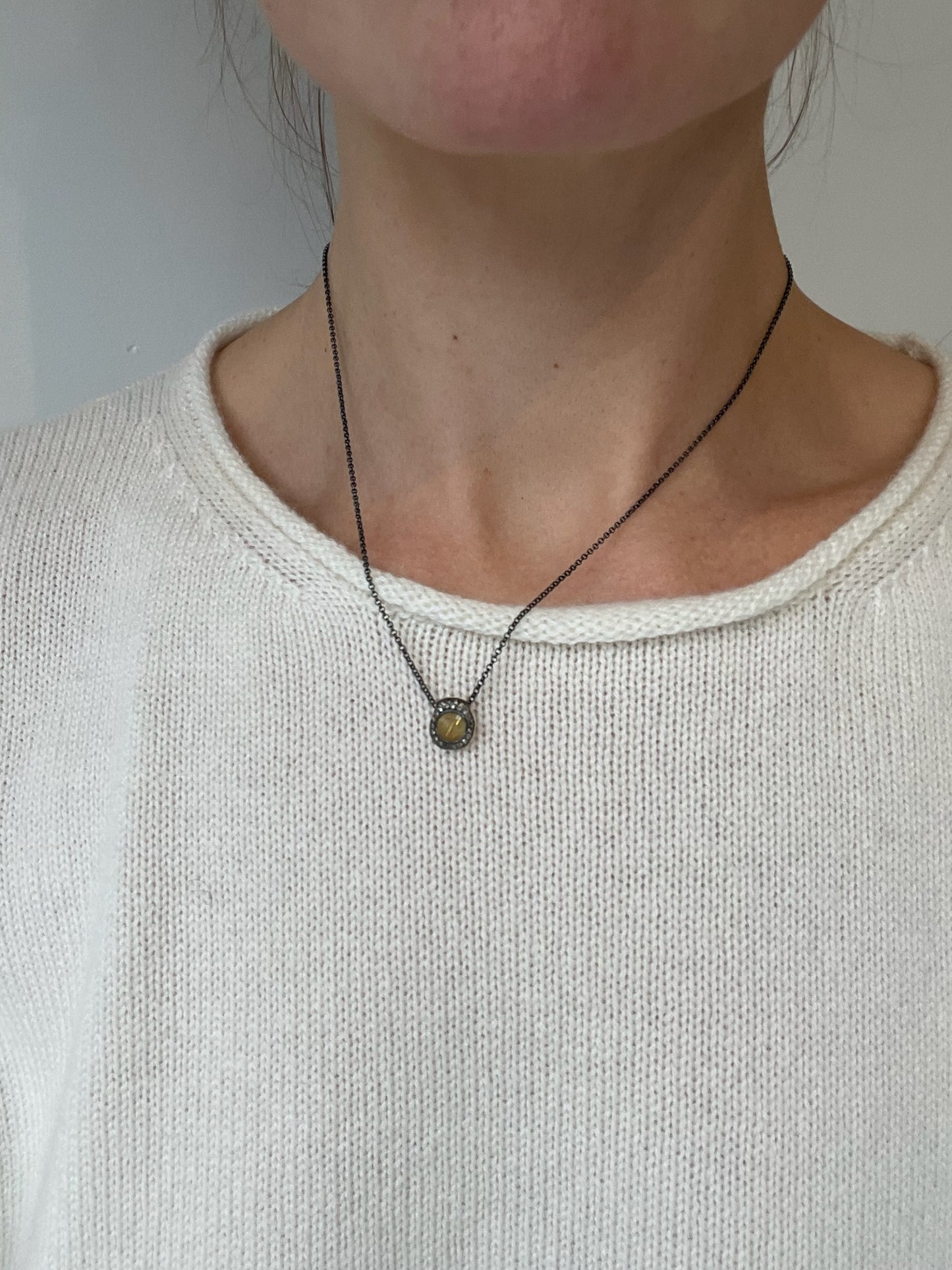 rosa maria gold ruti necklace