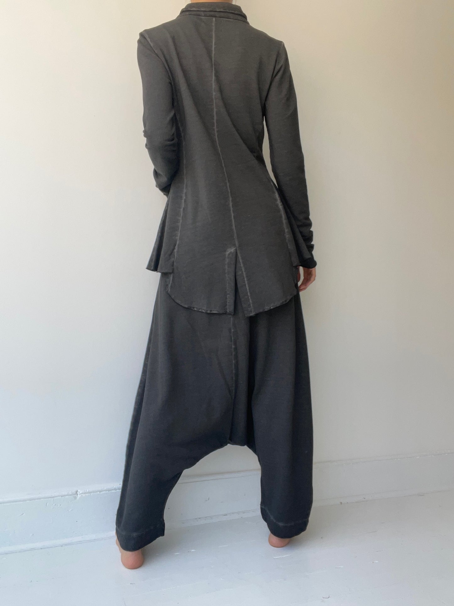 plü sweat blazer ASPHALT