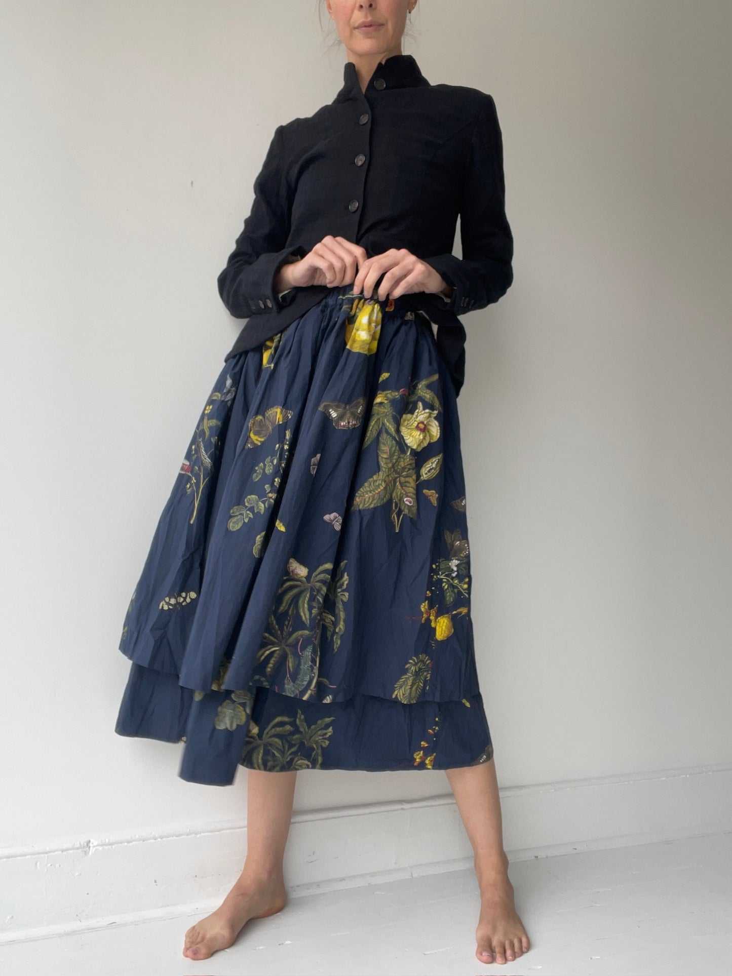 aleksandr manamïs double layer skirt