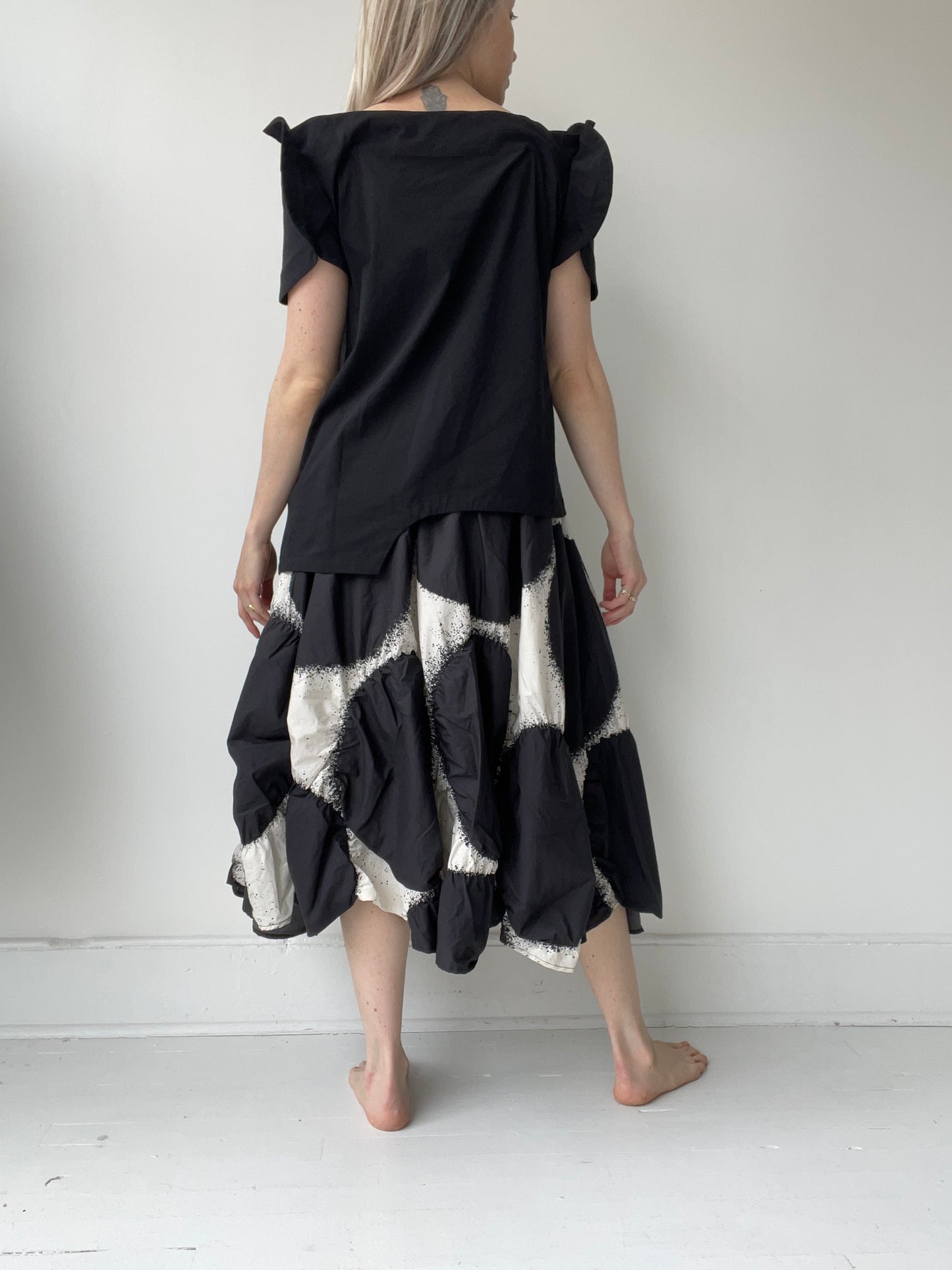 rundholz spray dot skirt