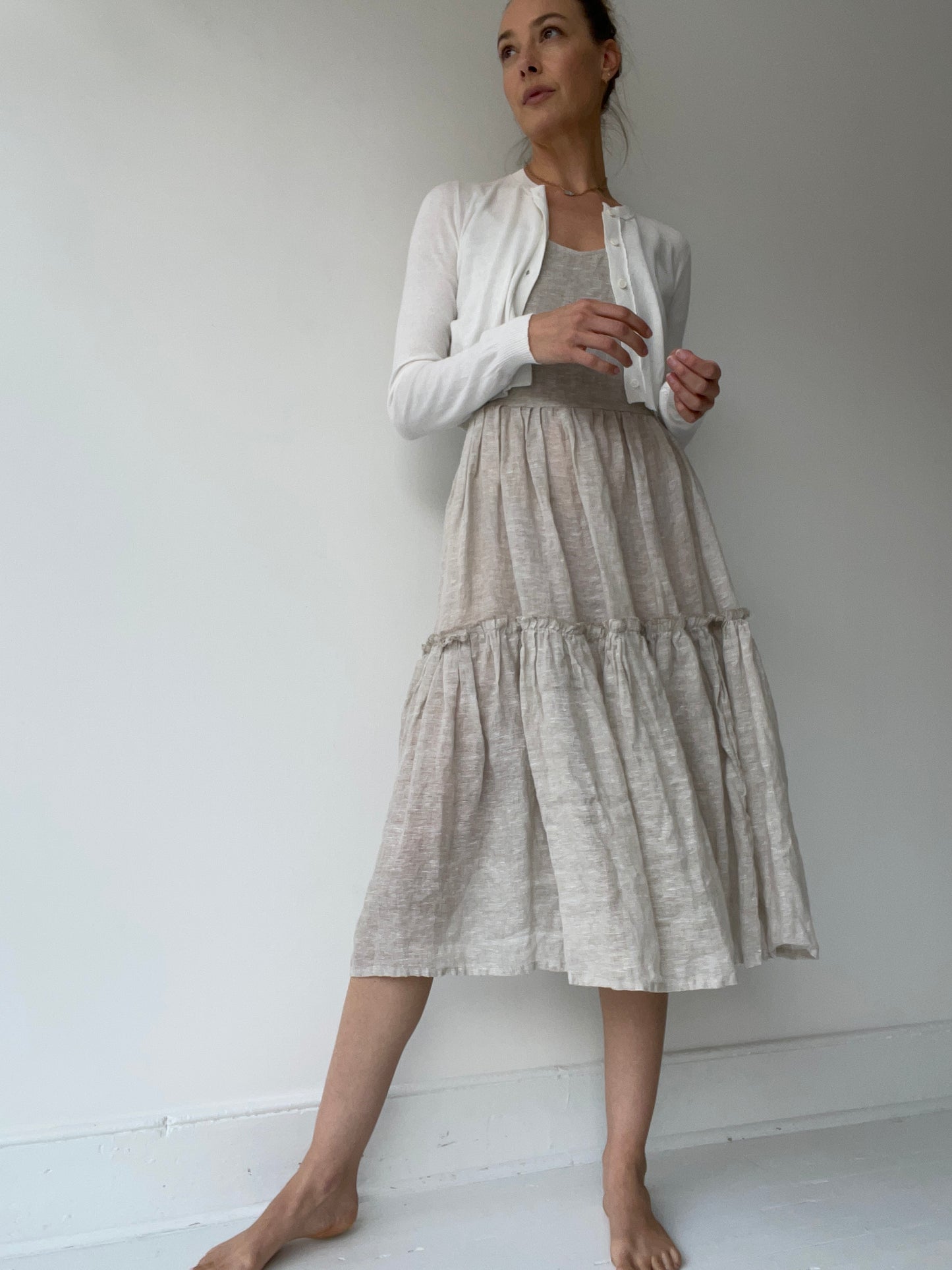 aequamente knit cardigan