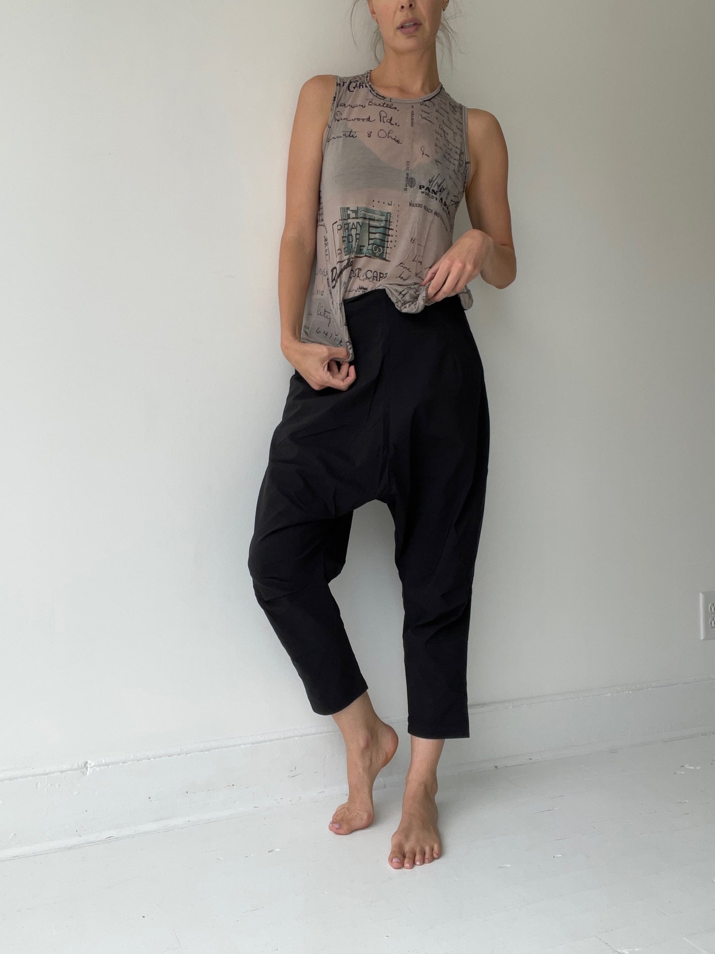rundholz black label drop taper pants