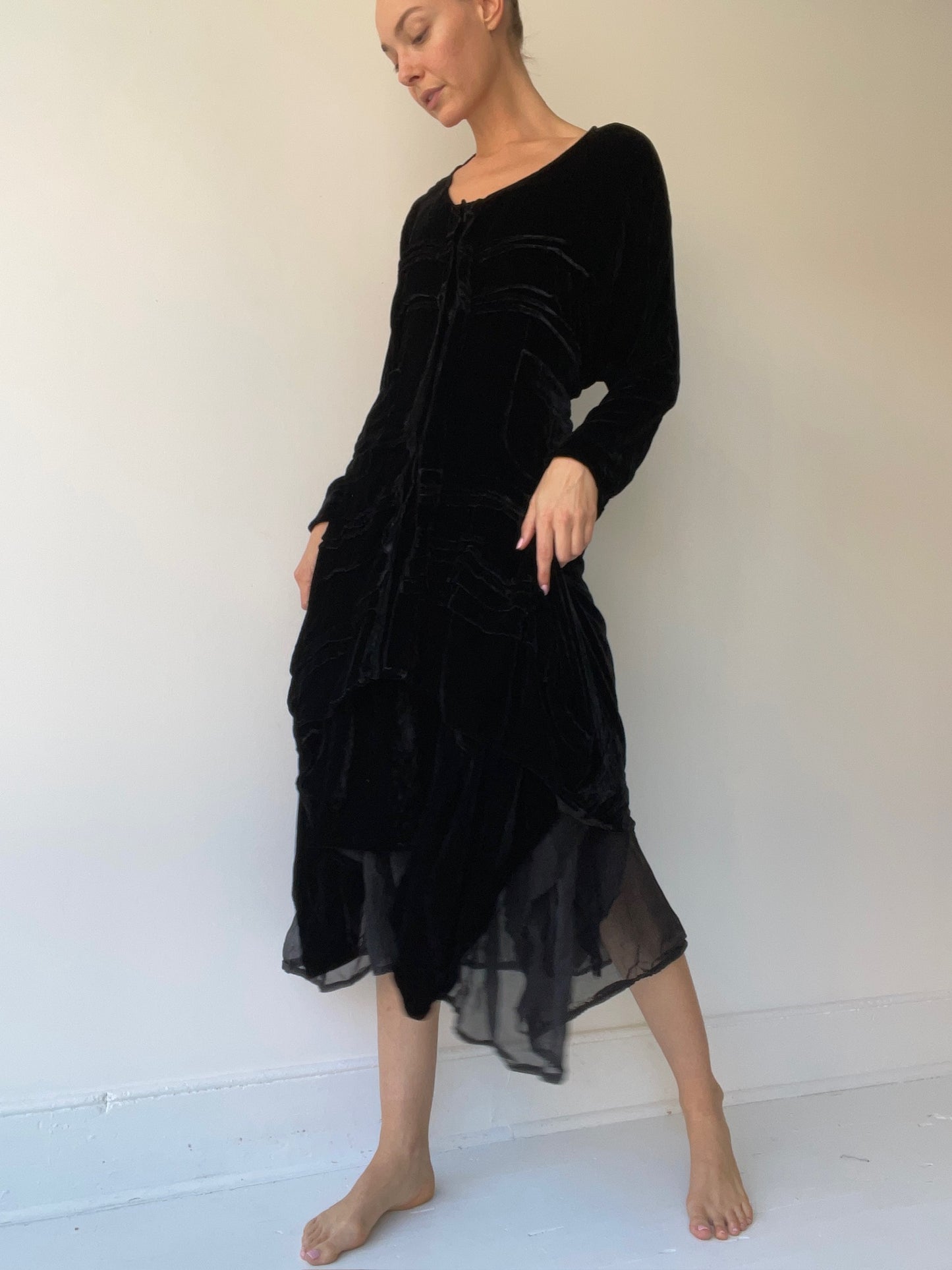 krista larson black stellah dress