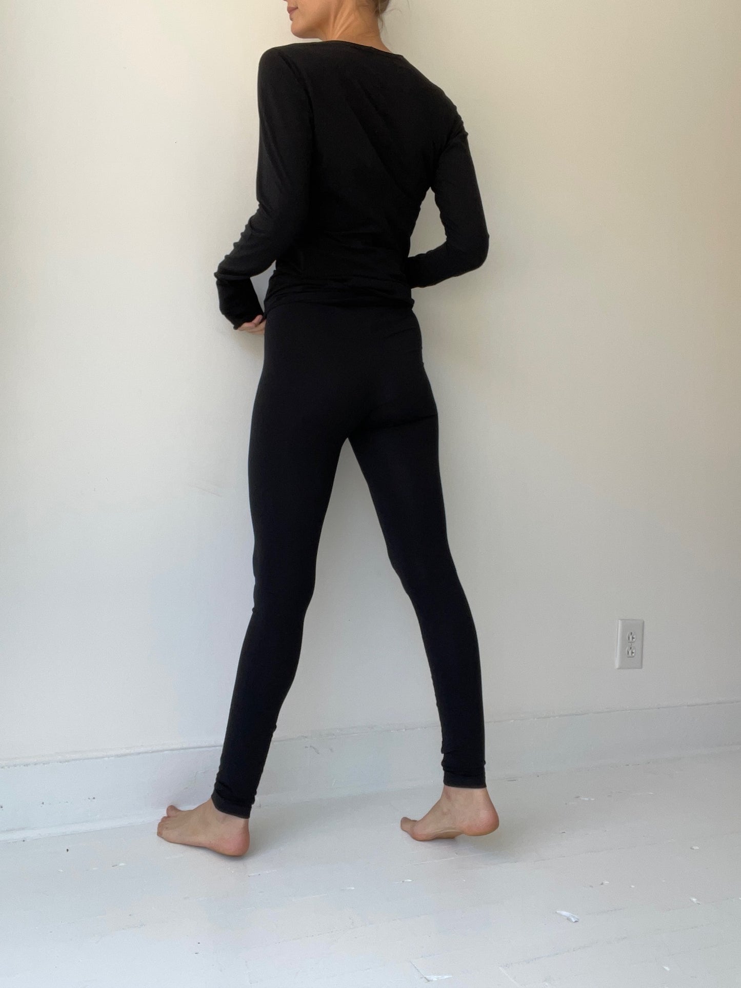 classic leggings BLACK
