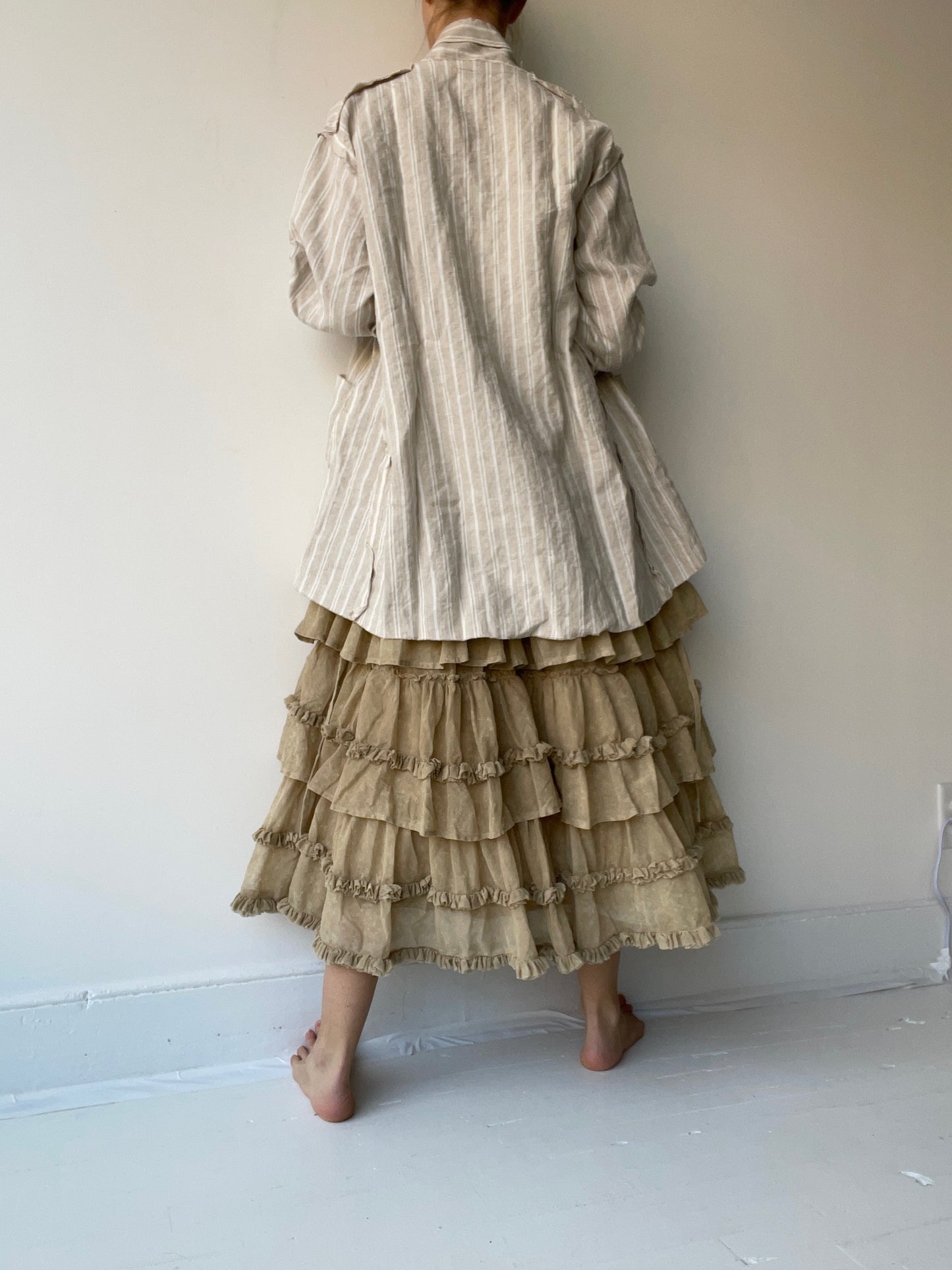 billowy cardigan