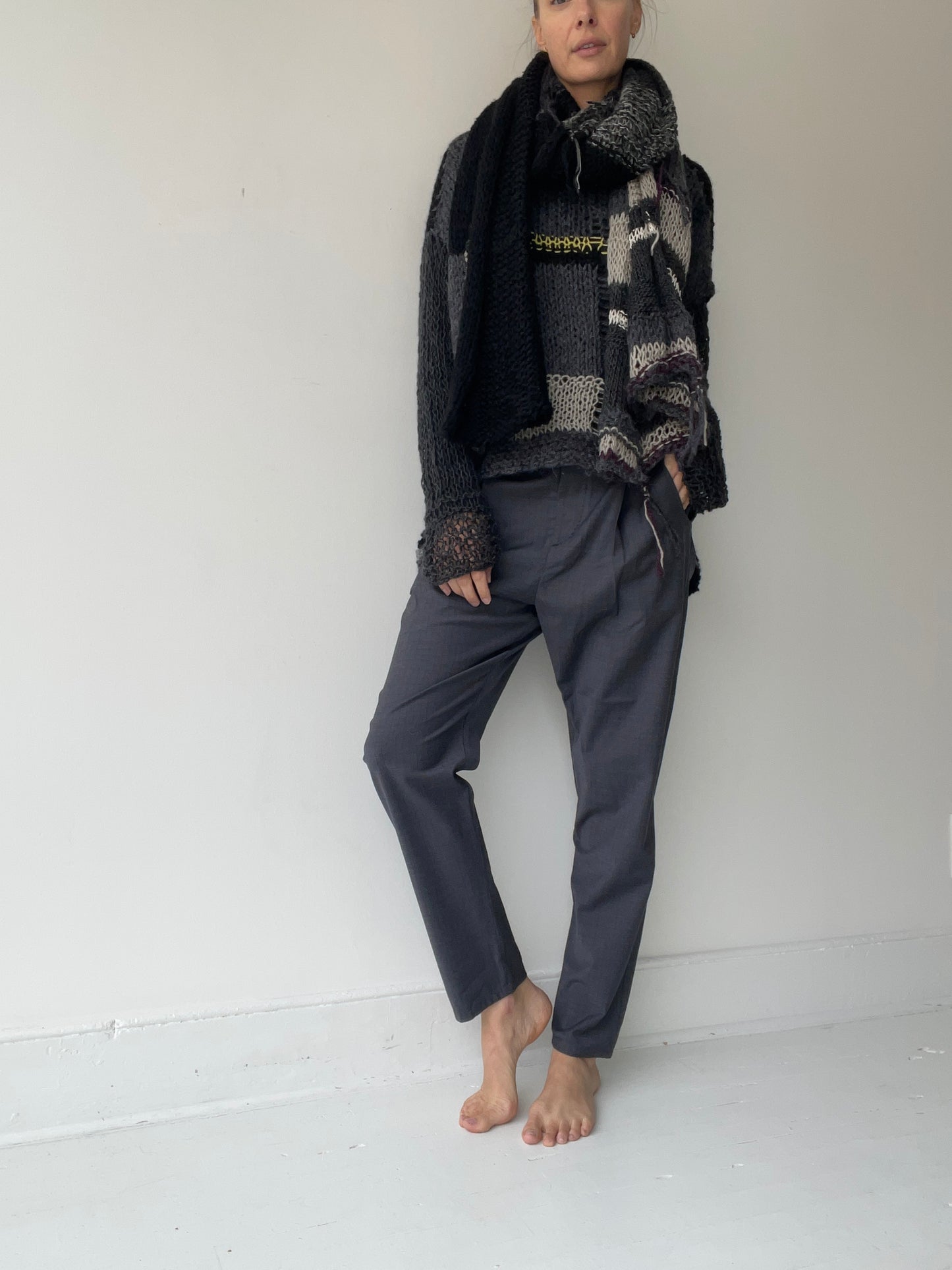umit unal knit scarf