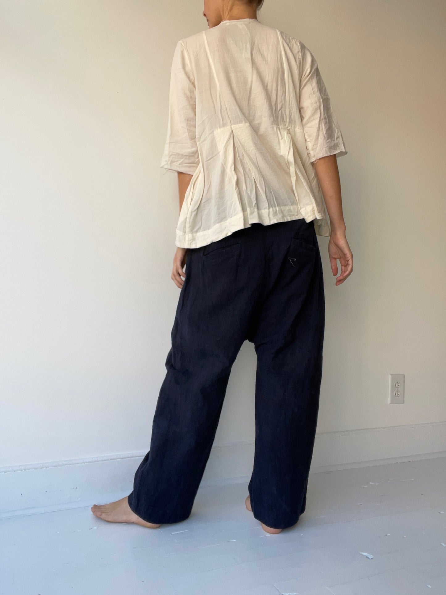 drop crotch man pant