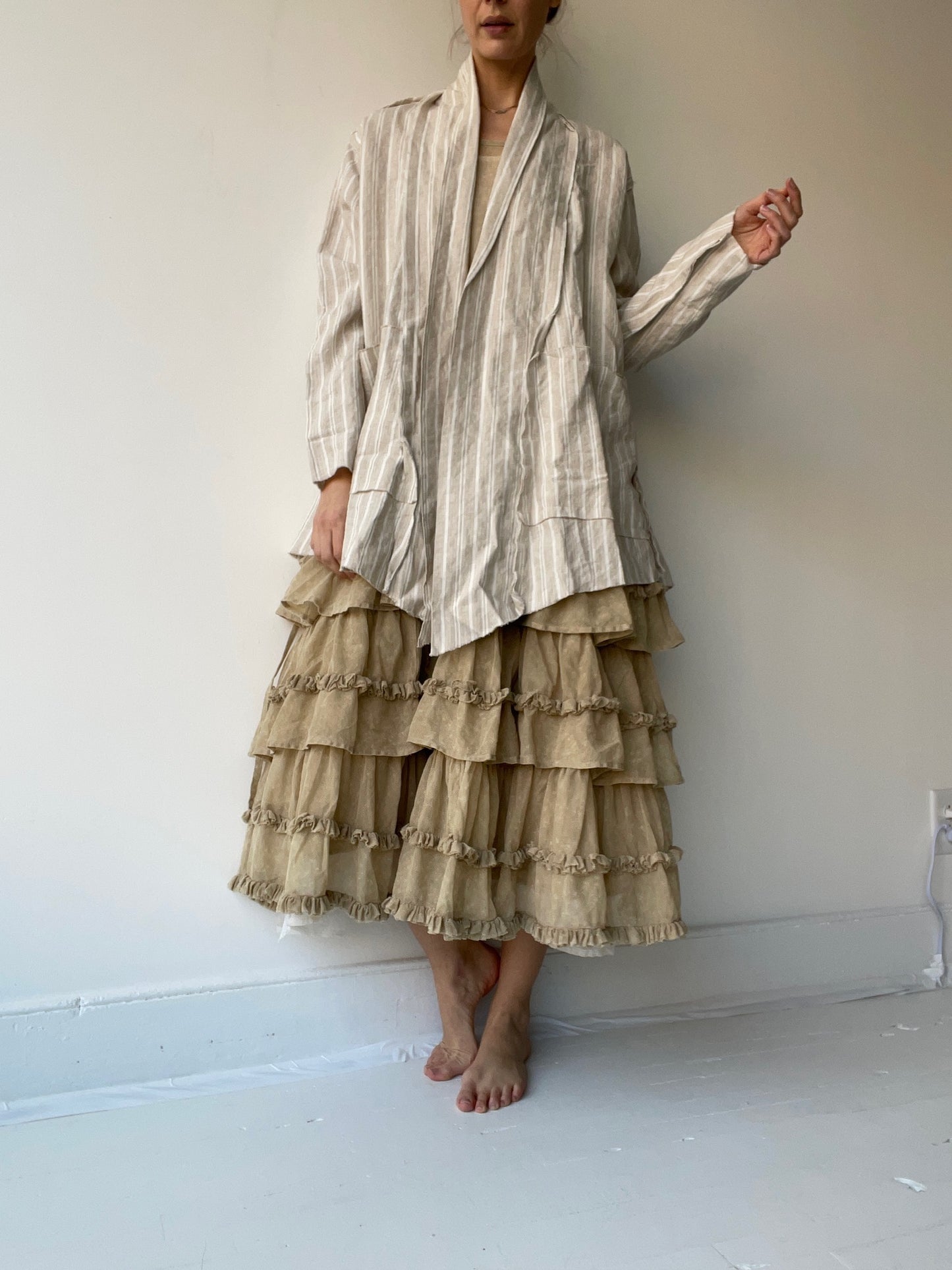 billowy cardigan