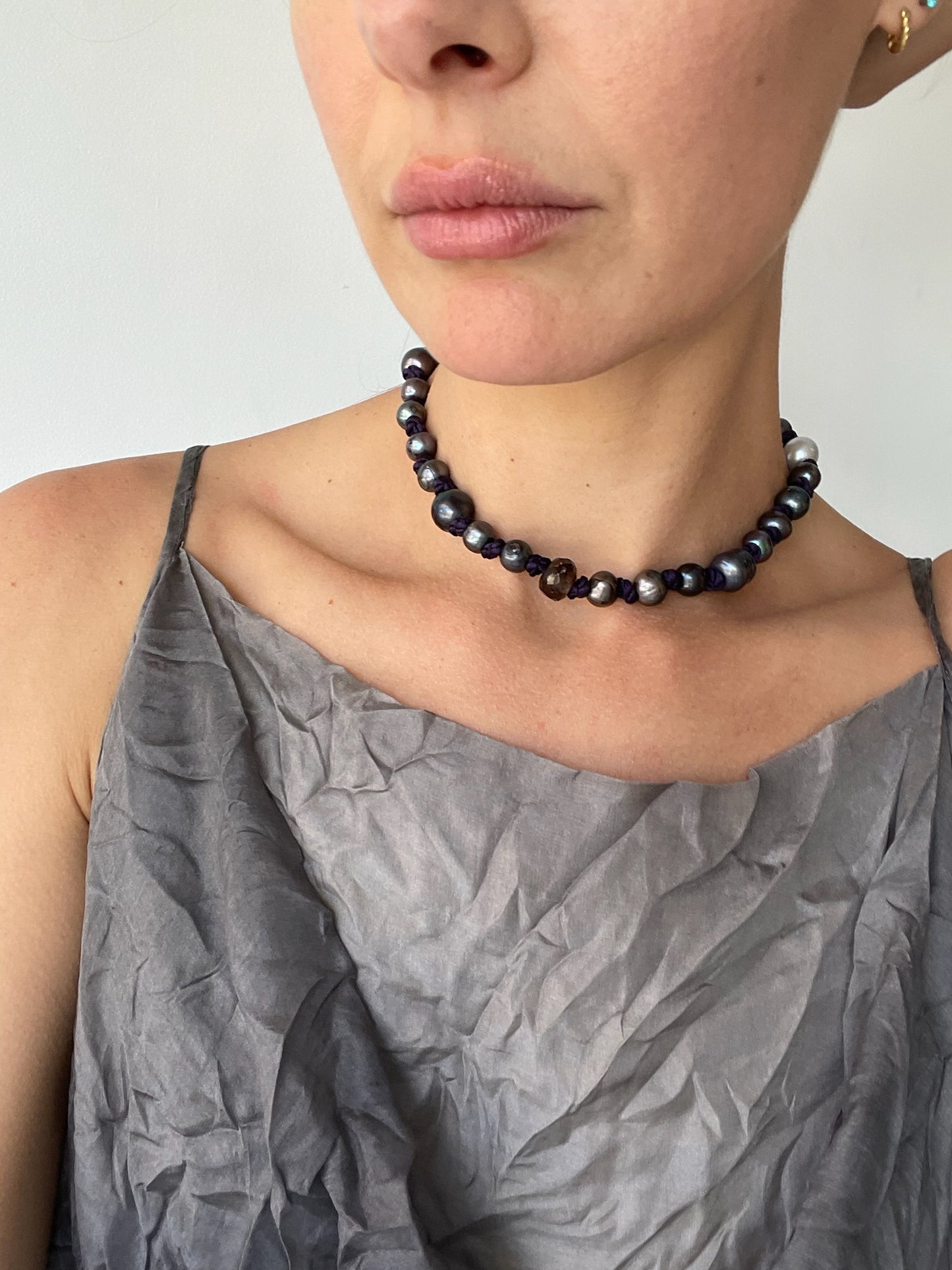 kundo purple necklace