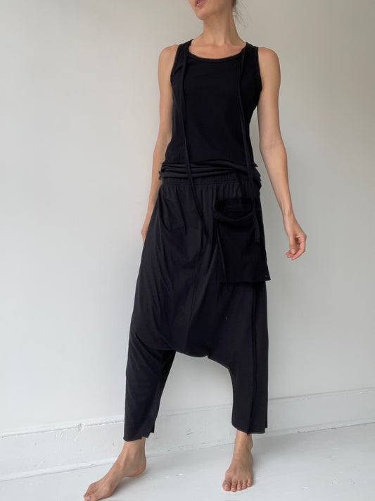 pal offner drop crotch pull on trousers