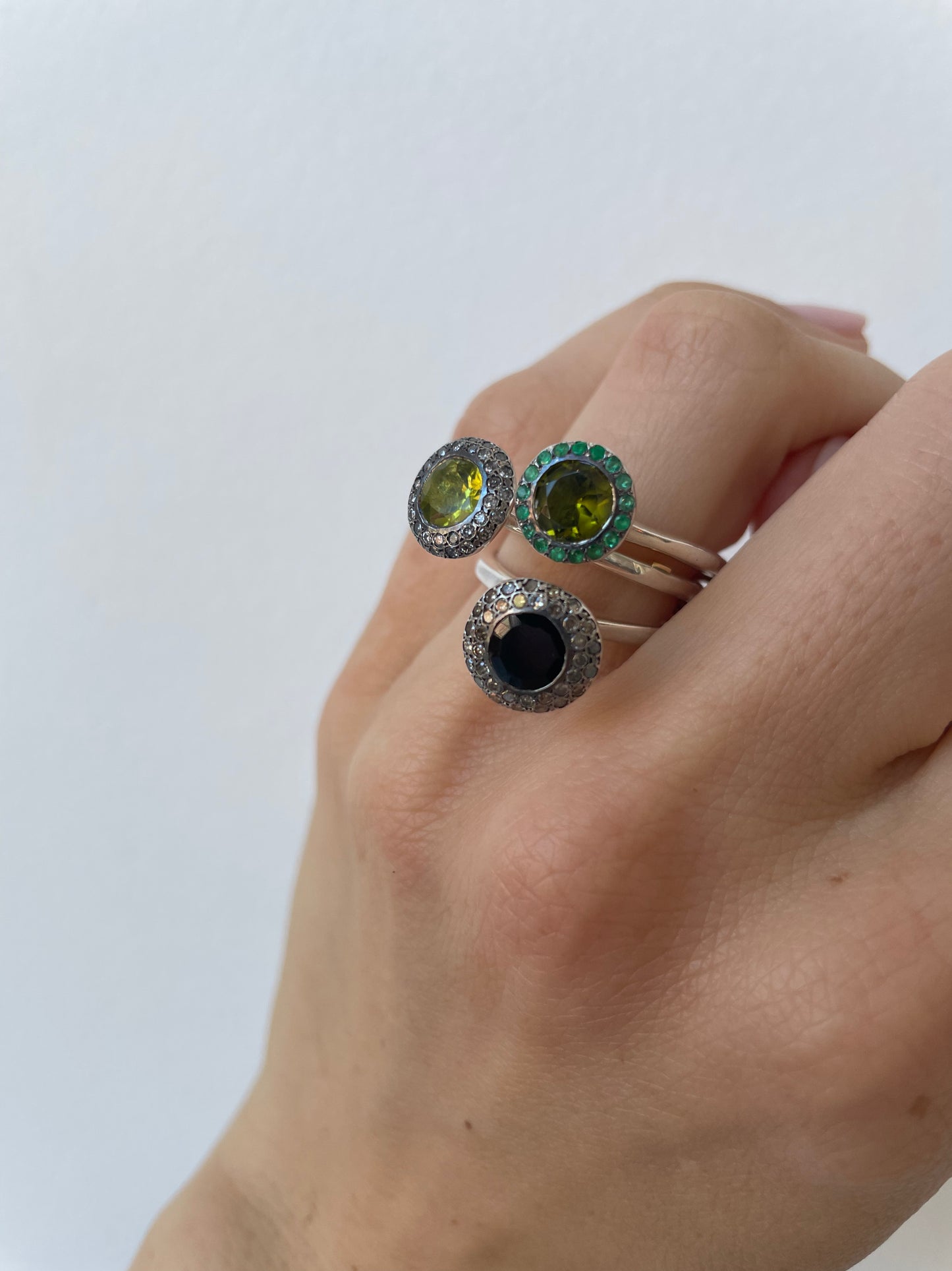 rosa maria belquis black ring