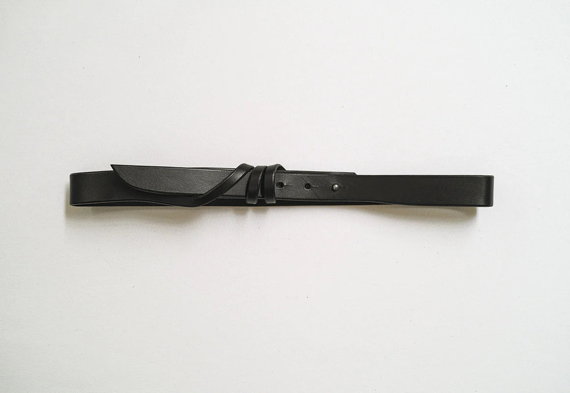 johnny farah black trio belt