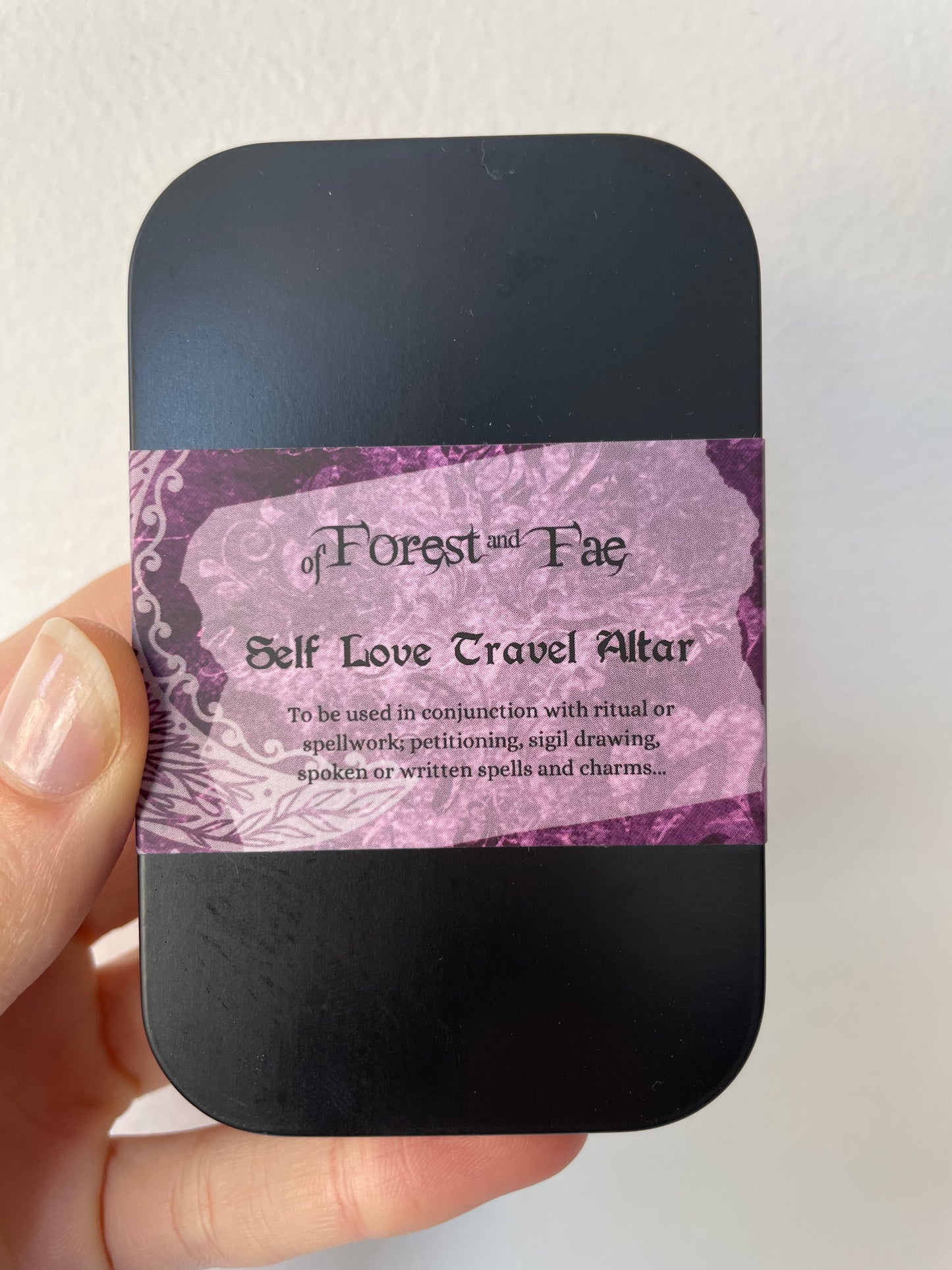 self love travel altar