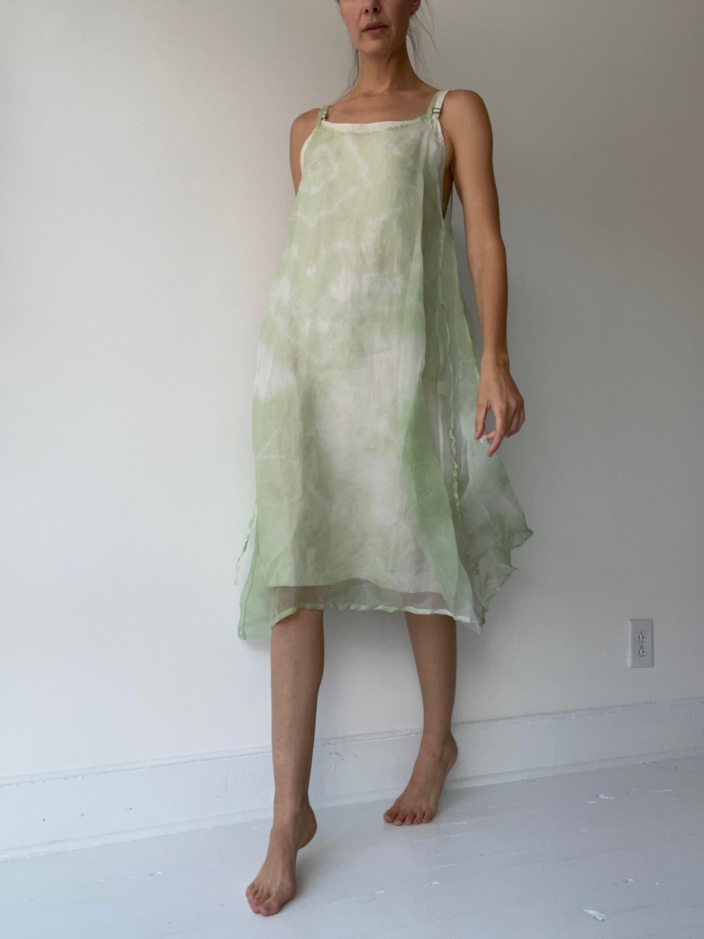 tie dye plain slip