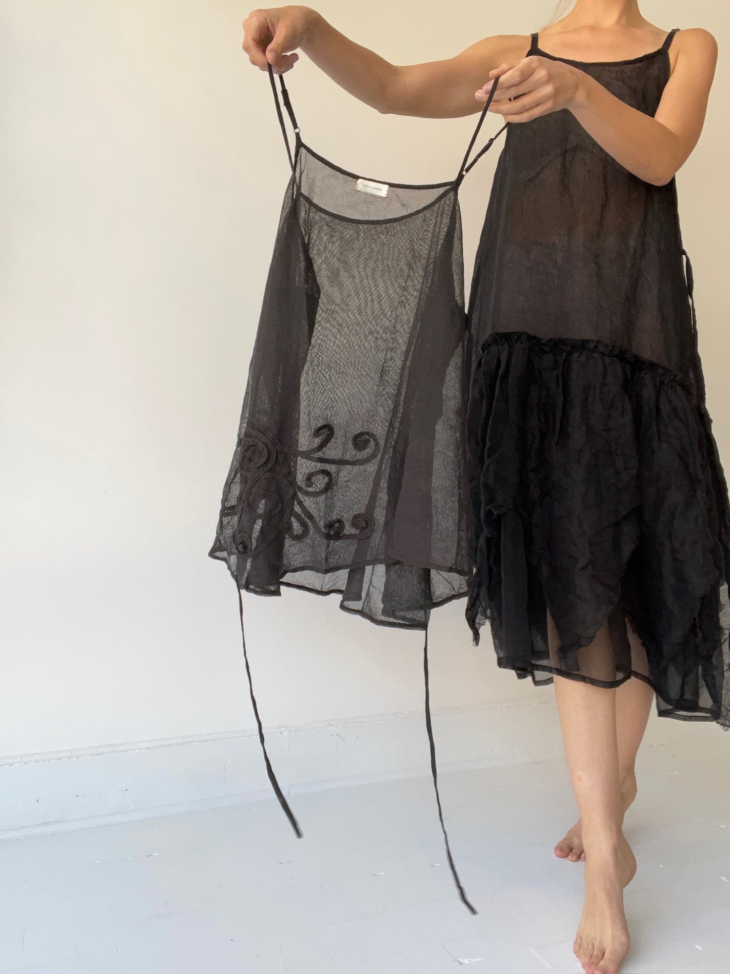 peacock cami