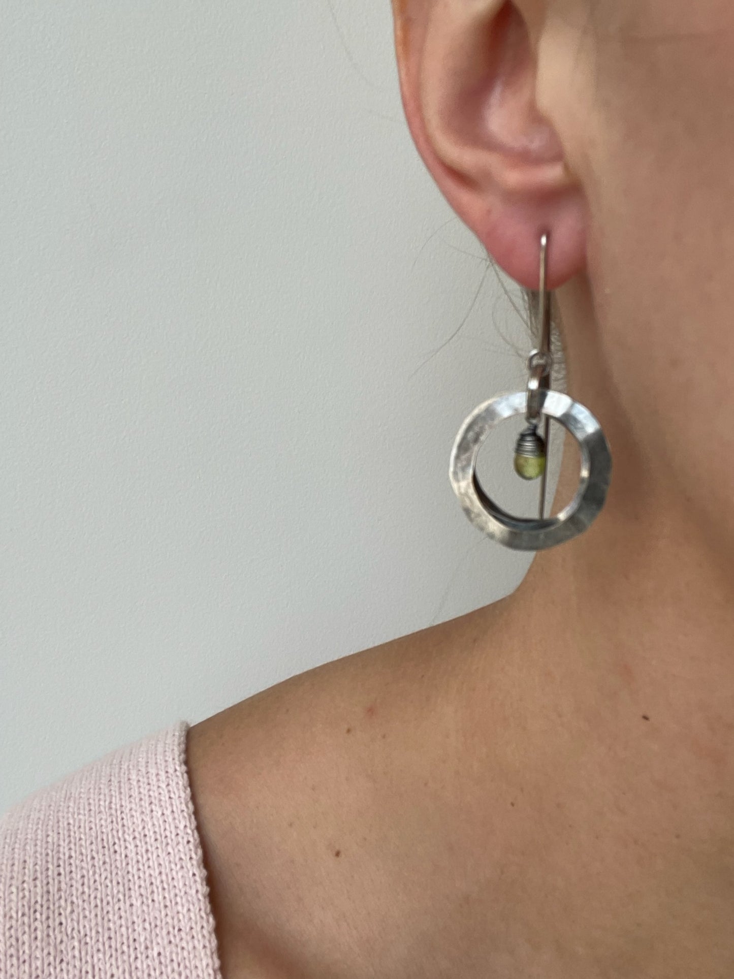 peridot earrings