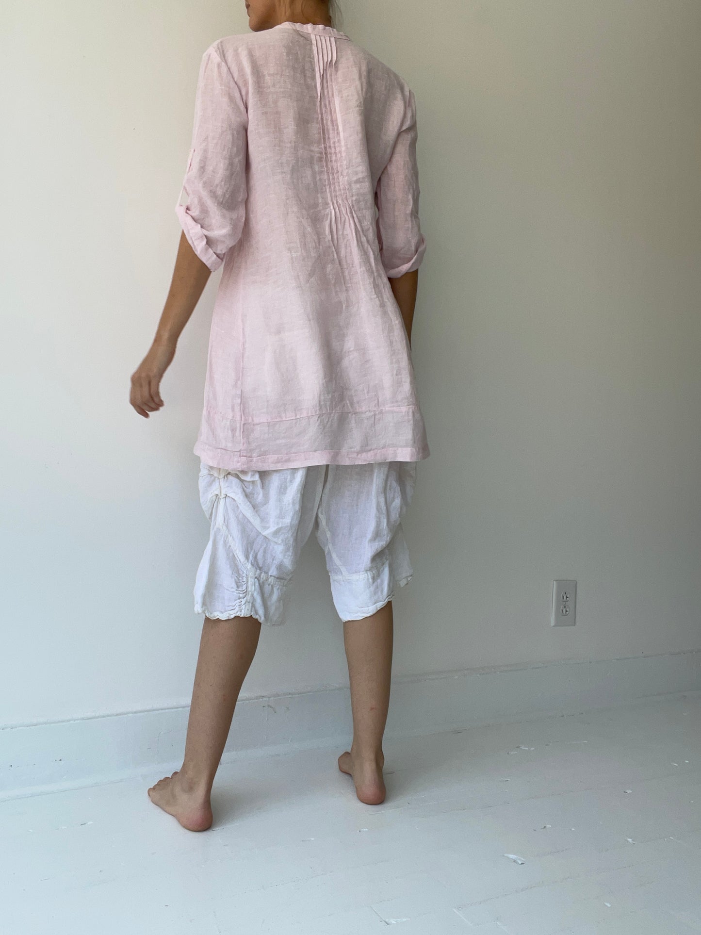 preloved pink tunic