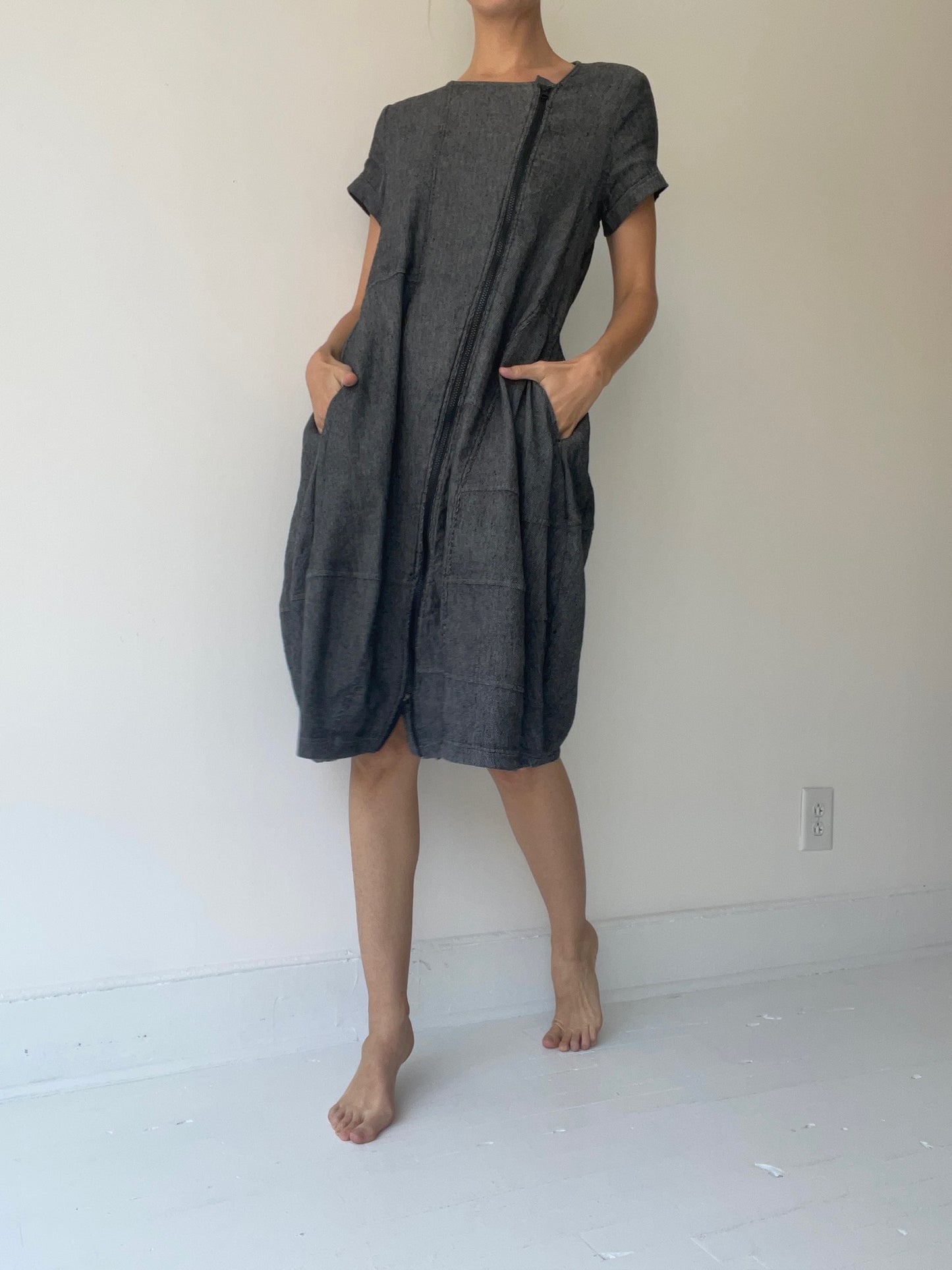 preloved zip dress