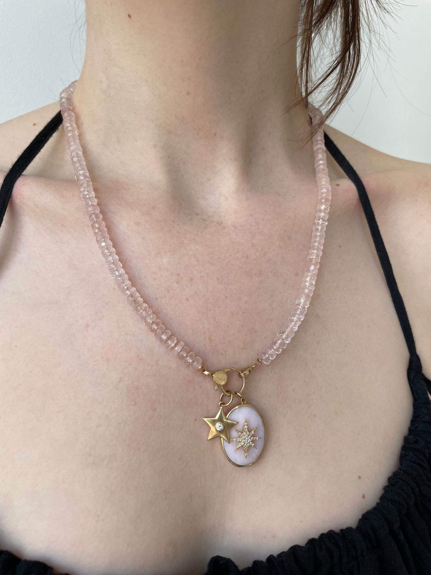 rose necklace