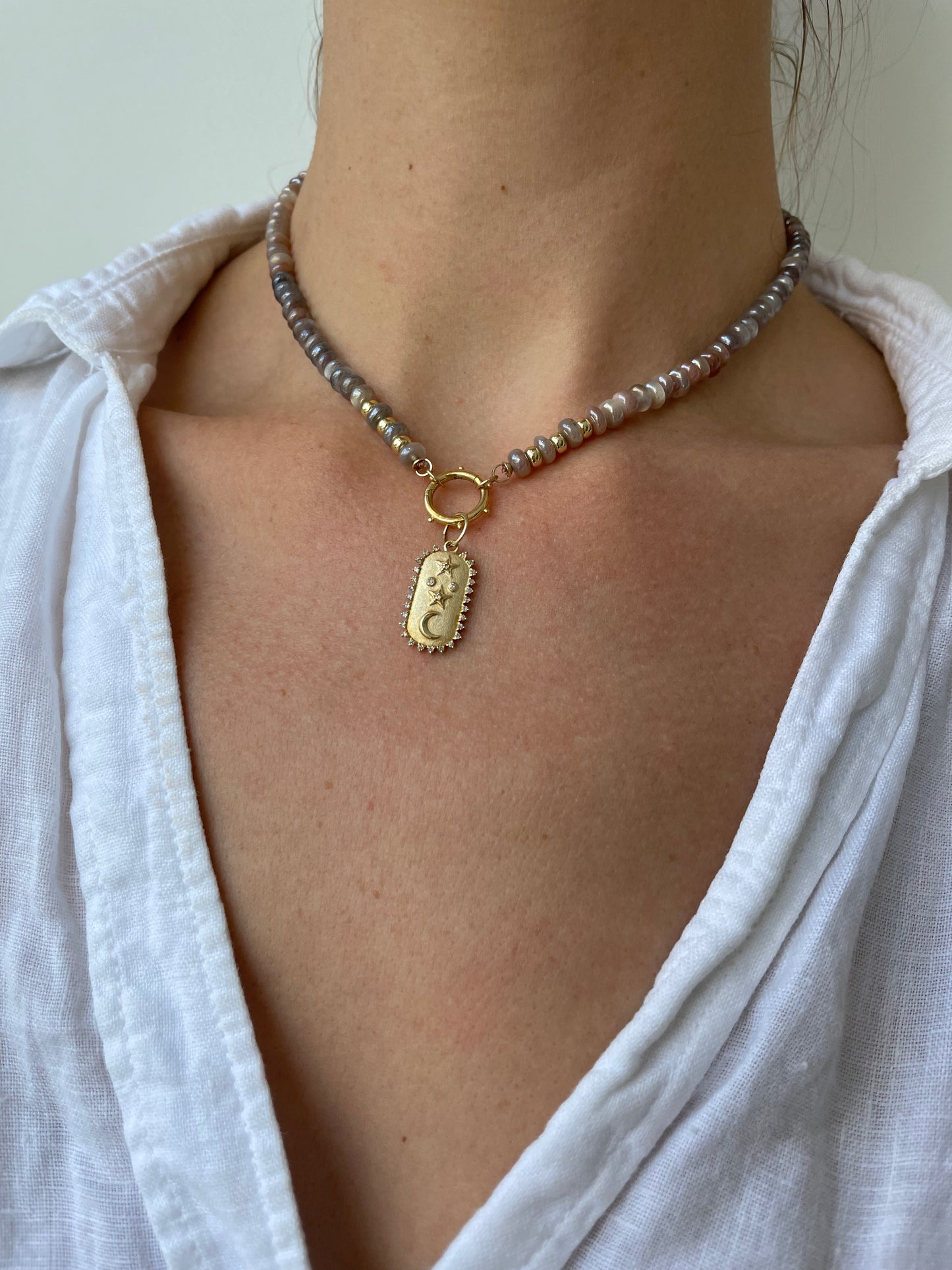moon and stars necklace