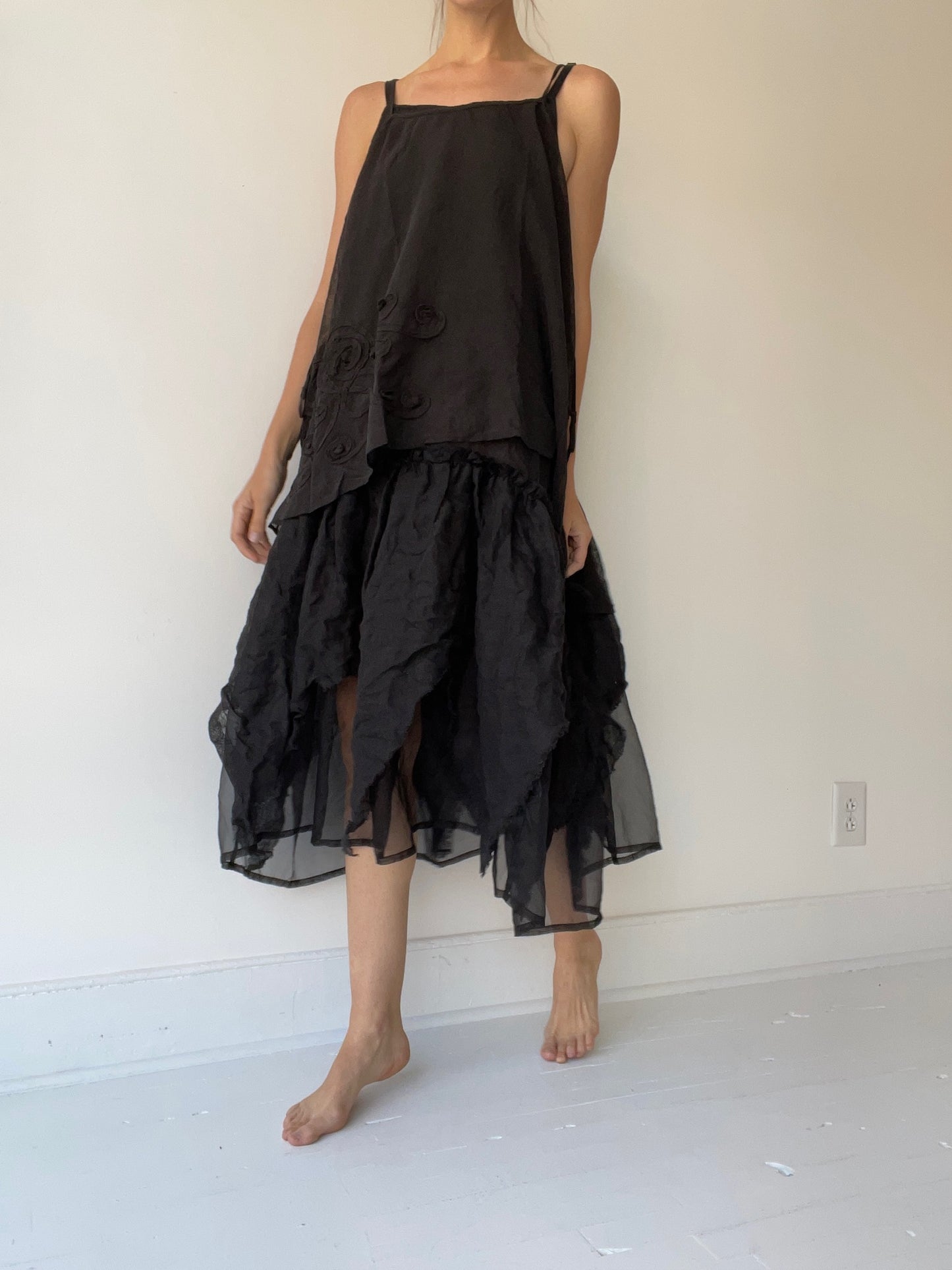 peacock cami