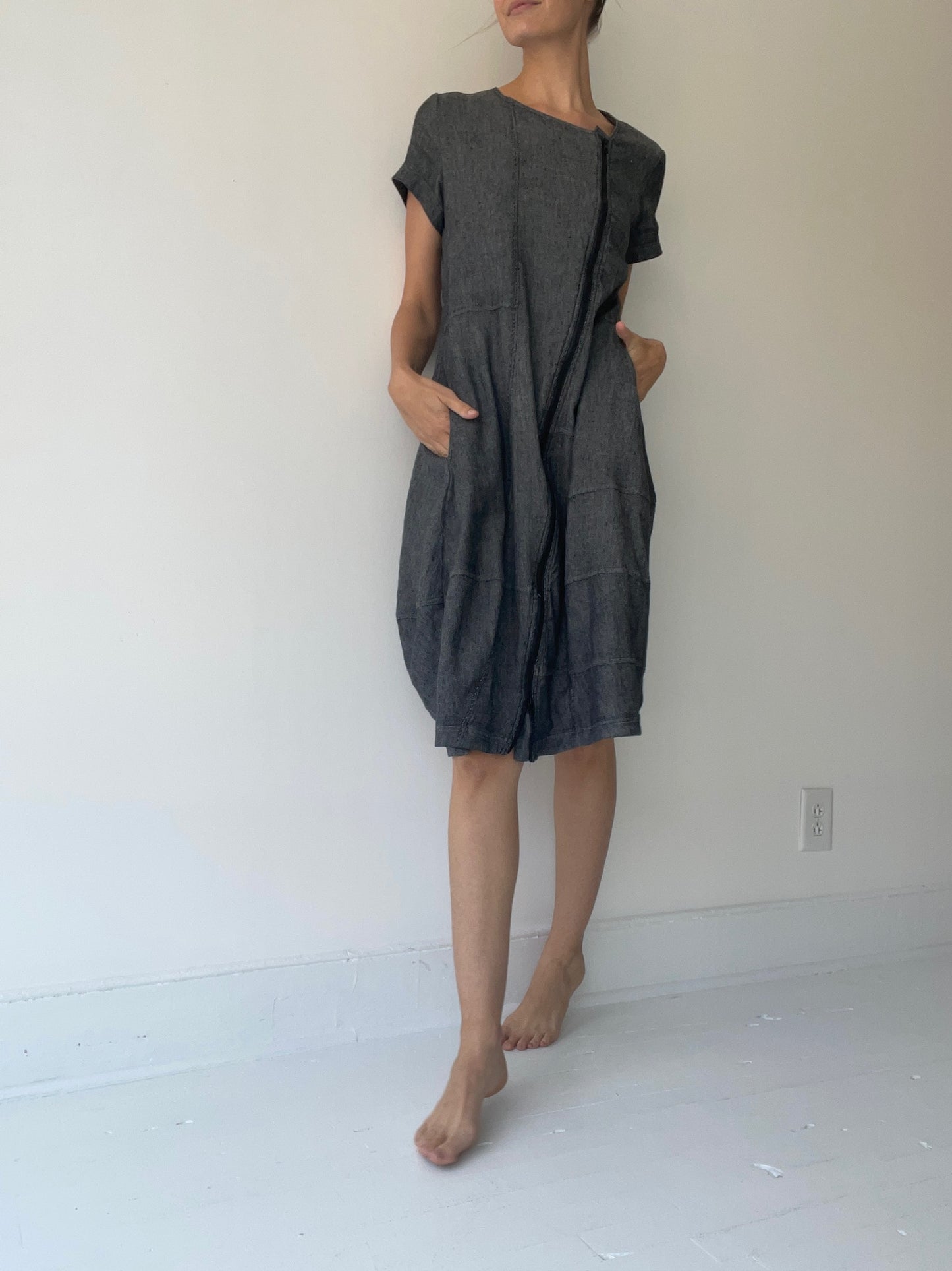 preloved zip dress