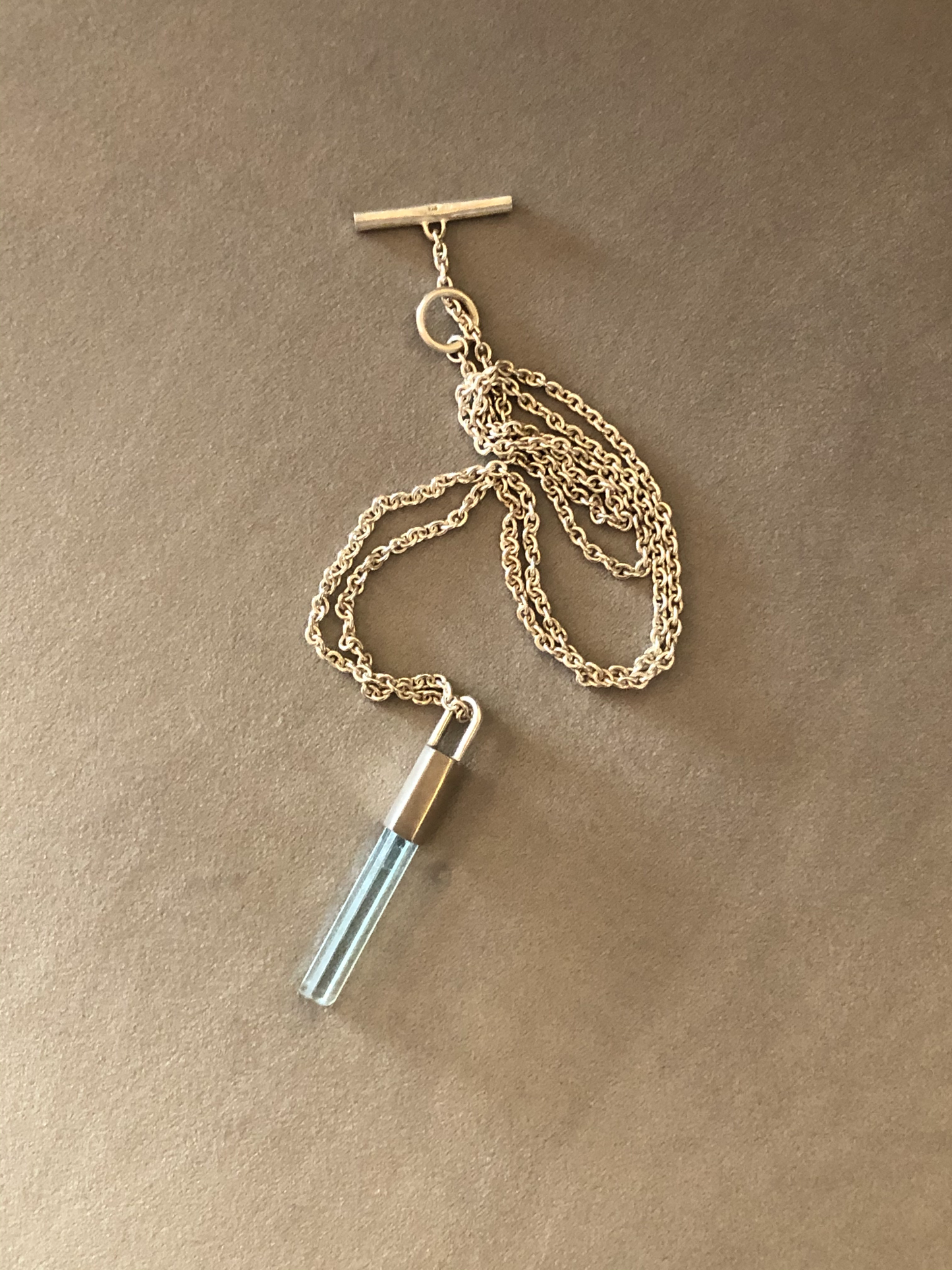 parts of 4 talisman necklace aquamarine SPECIMEN