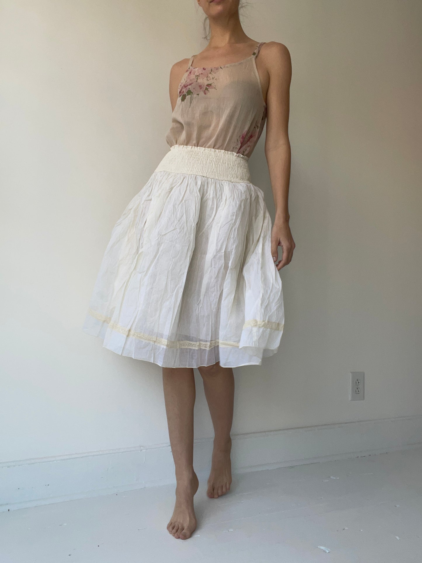 lou organza skirt