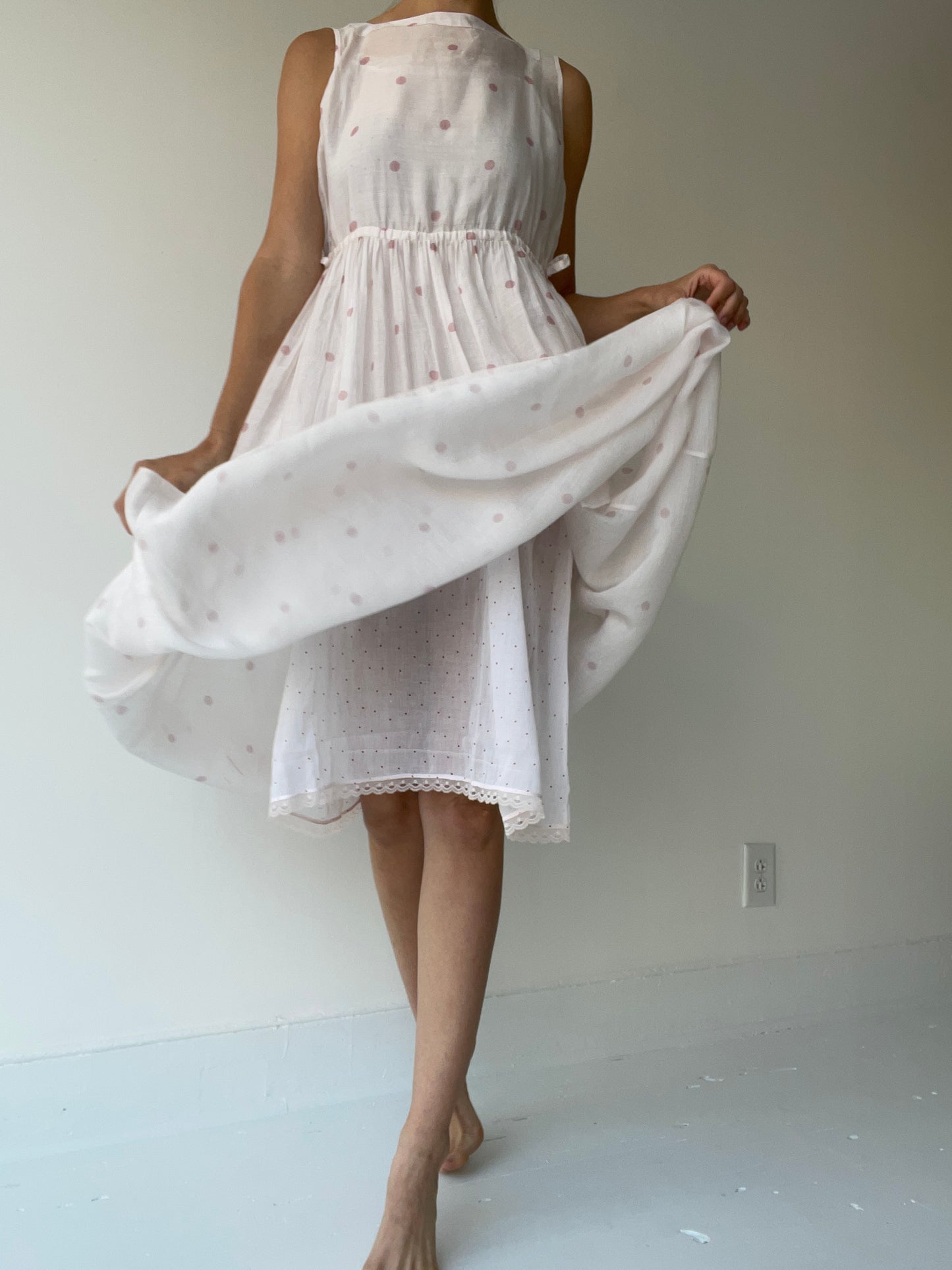 side tie dress