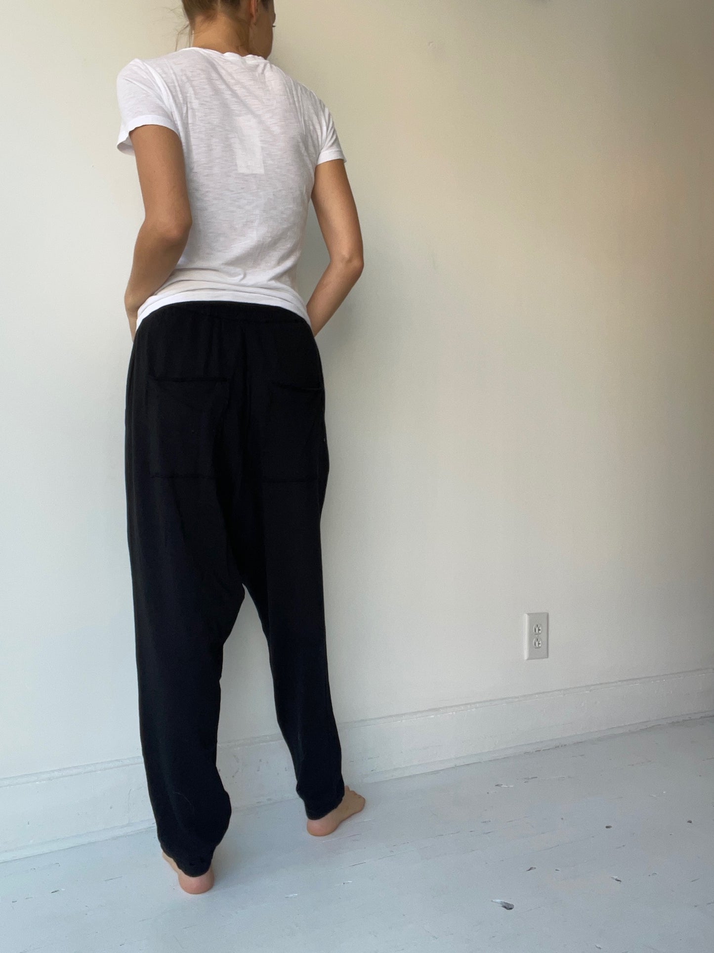 short sleeve crewneck WHITE tee