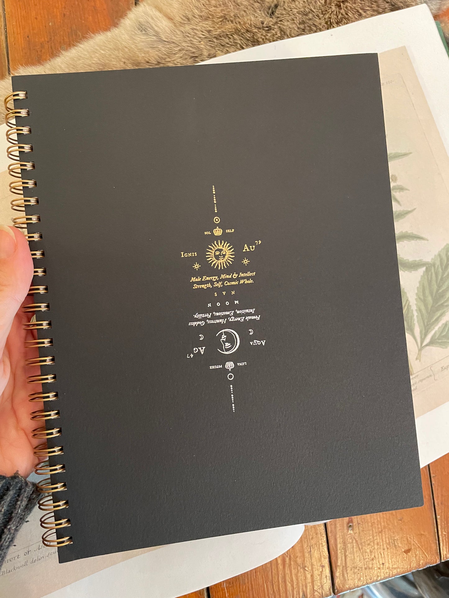 the luminaries day planner notebook