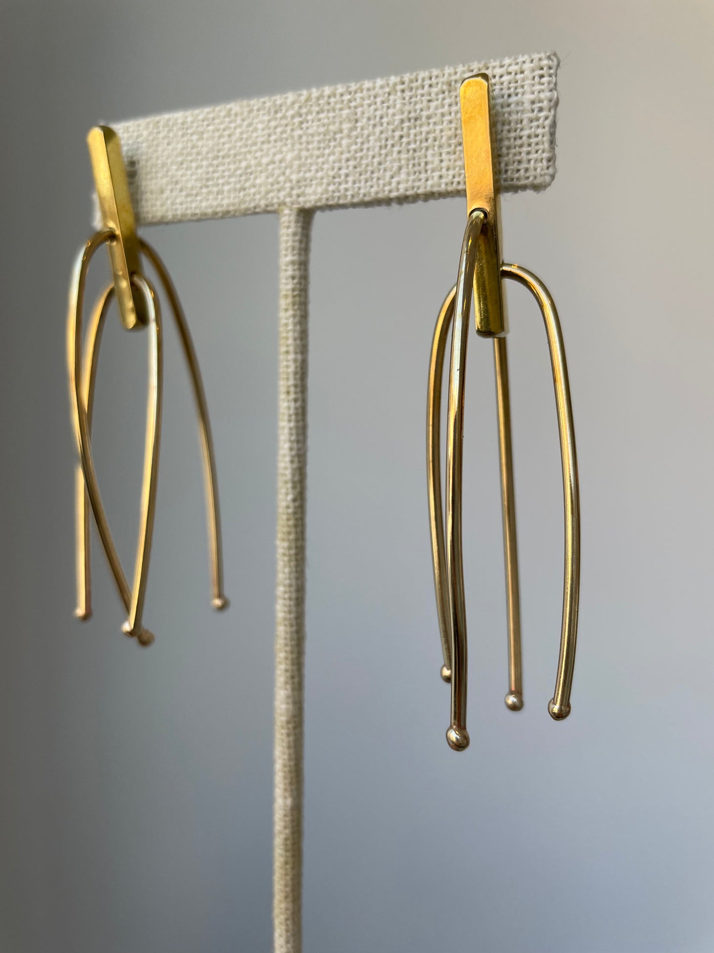 a large raina studs earrings