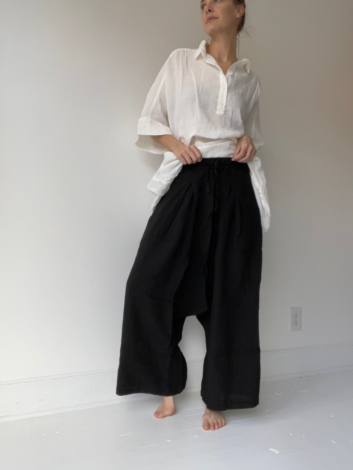 vic linen trouser