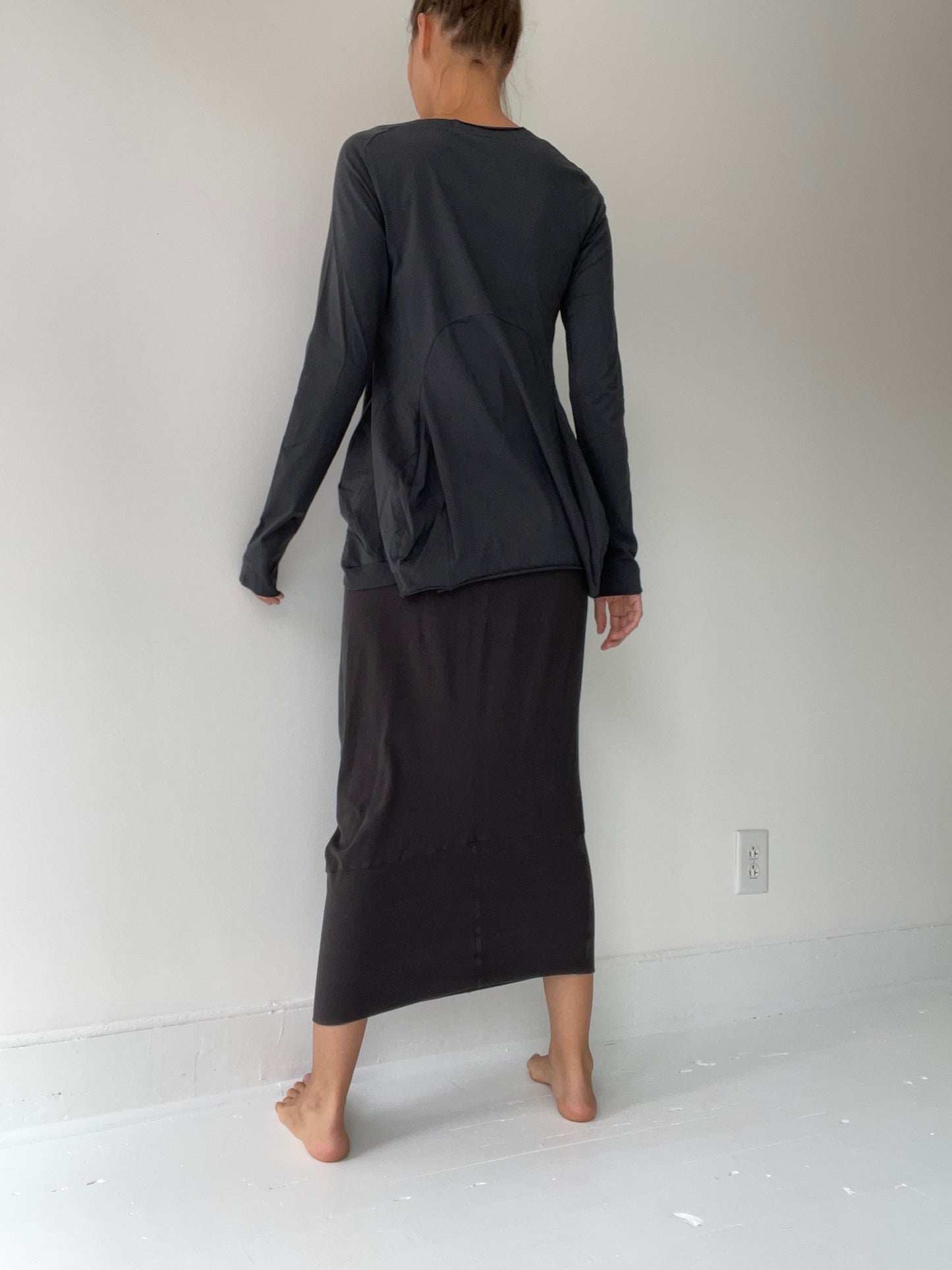 rundholz black label long sleeve banded tee