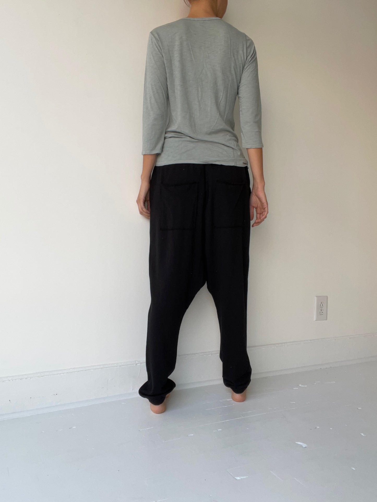 it is well misty sage 3/4 sleeve tee