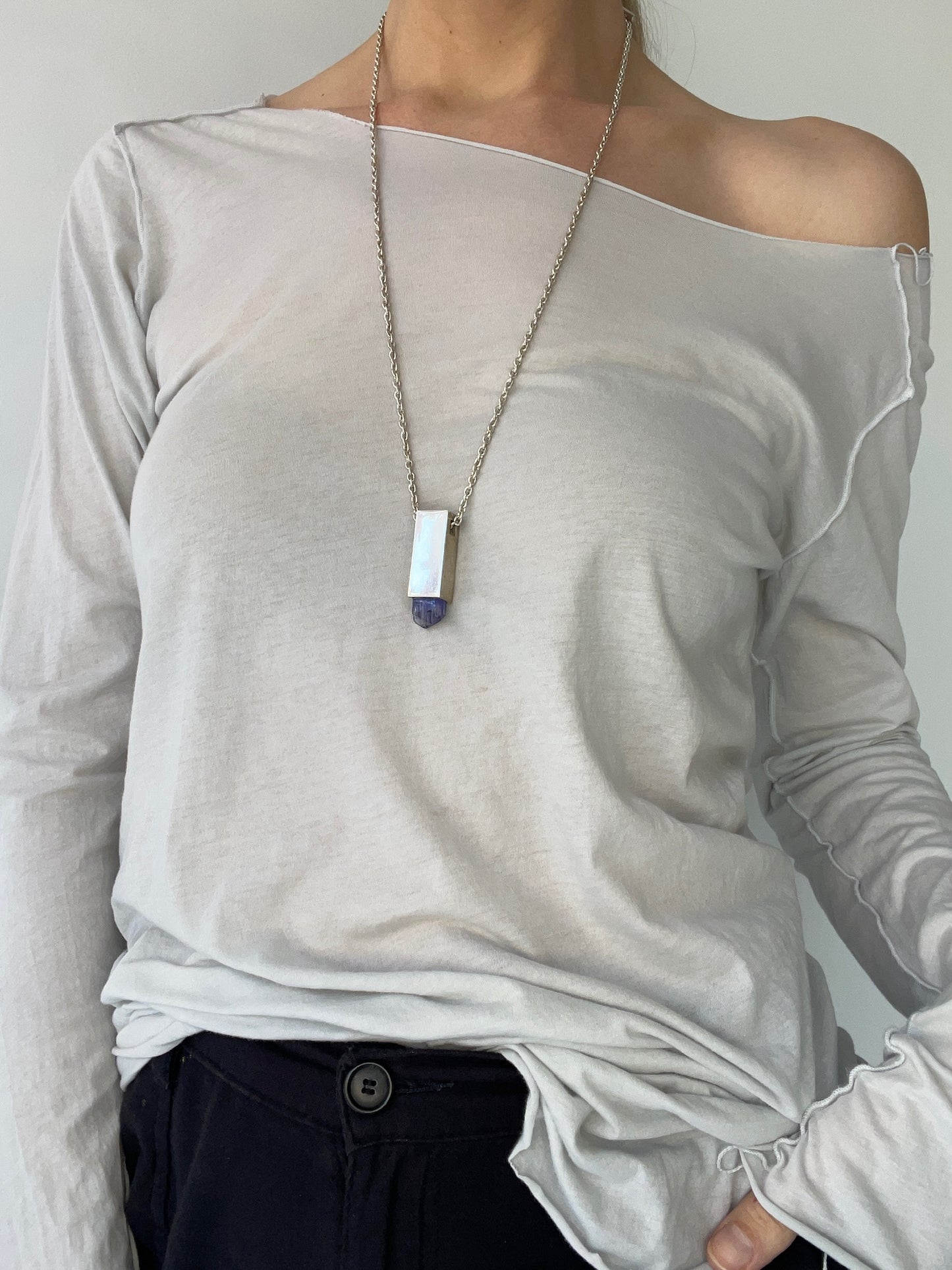 parts of 4 cuboid talisman necklace