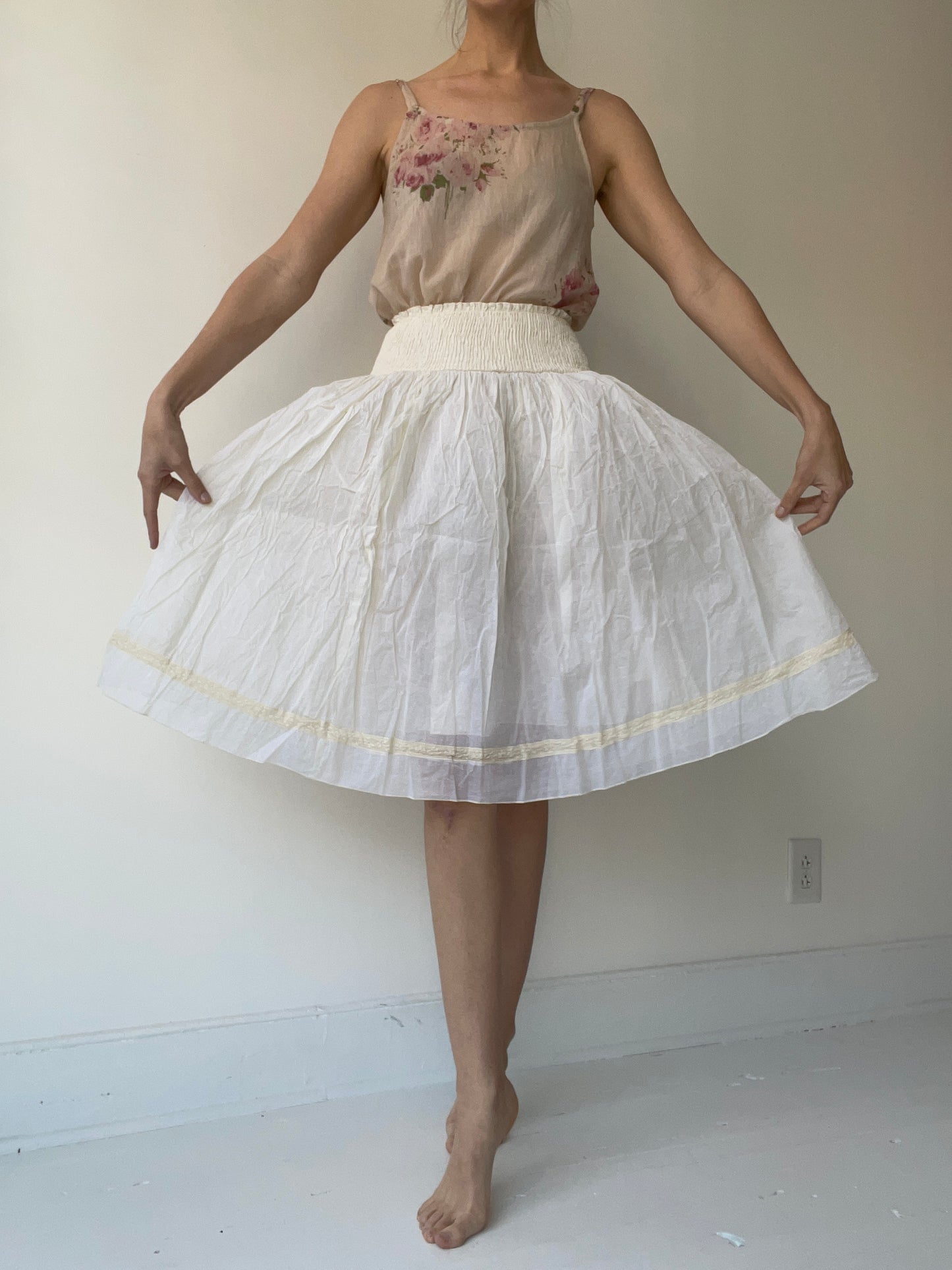 lou organza skirt