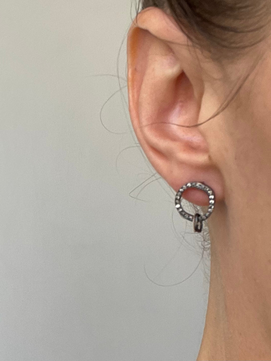 unity diamond earrings